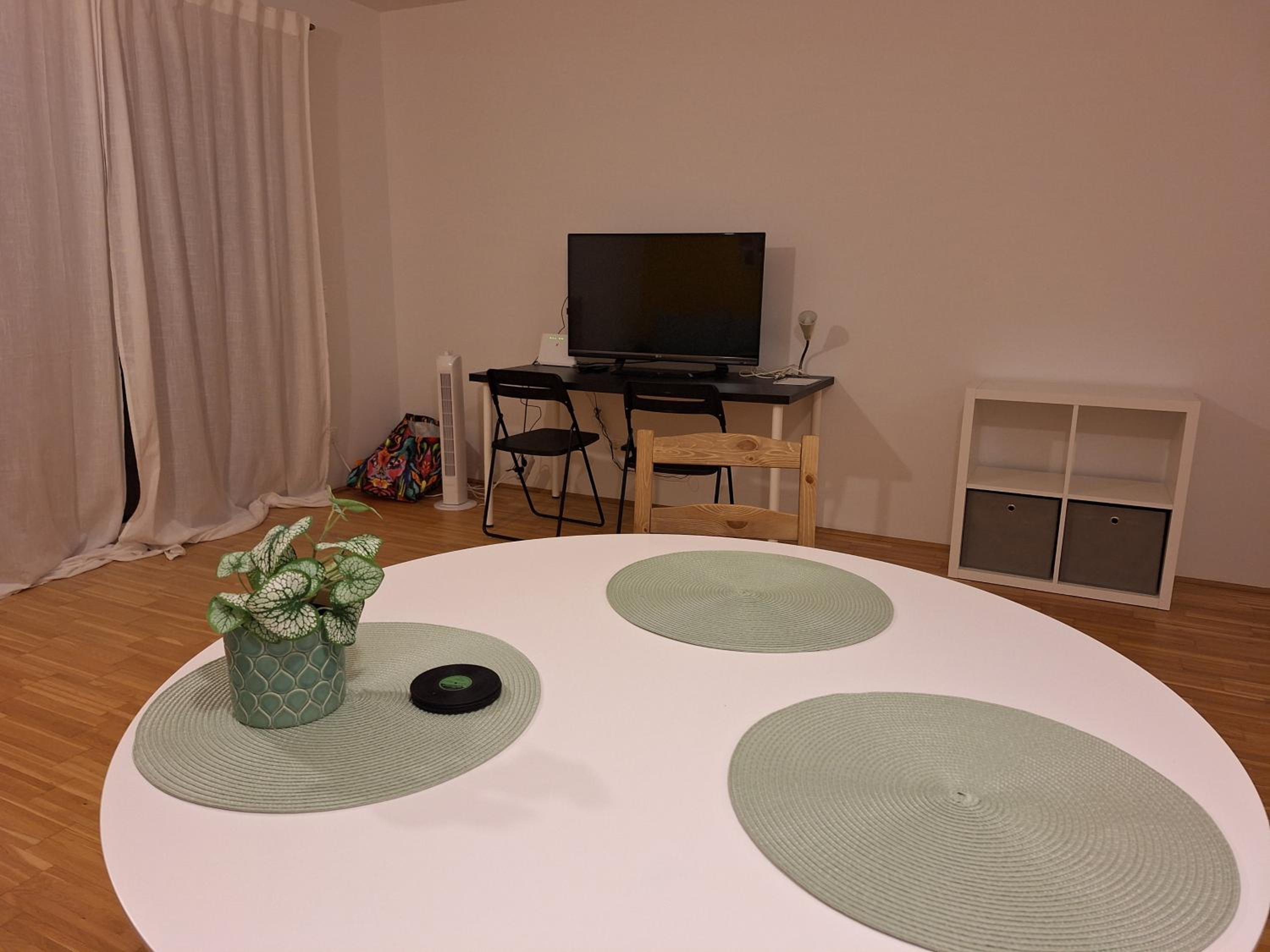 Modern yet cozy apartment with all amenities and quiet south-balcony