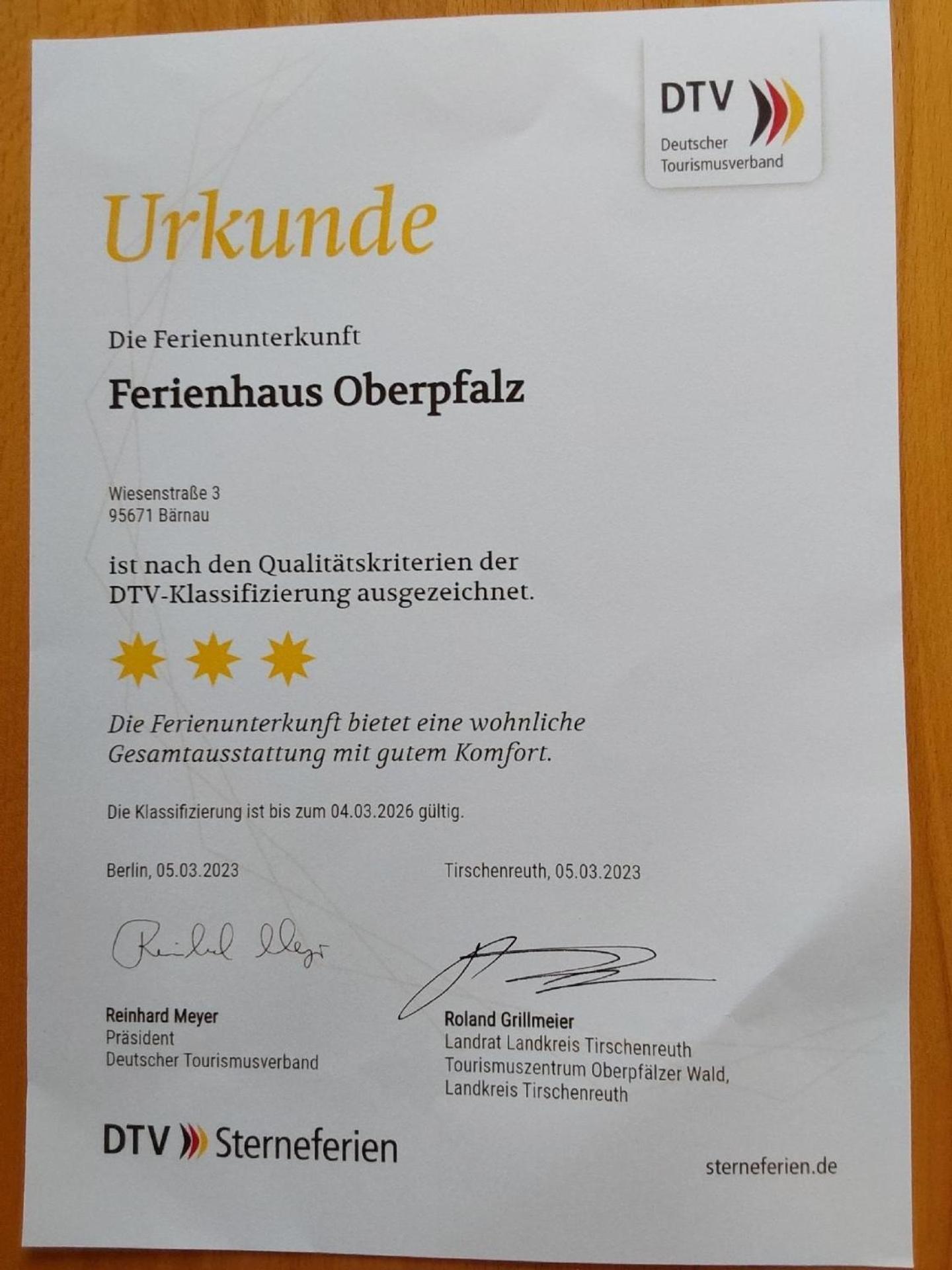 Ferienhaus in Bärnau mit Großem Garten