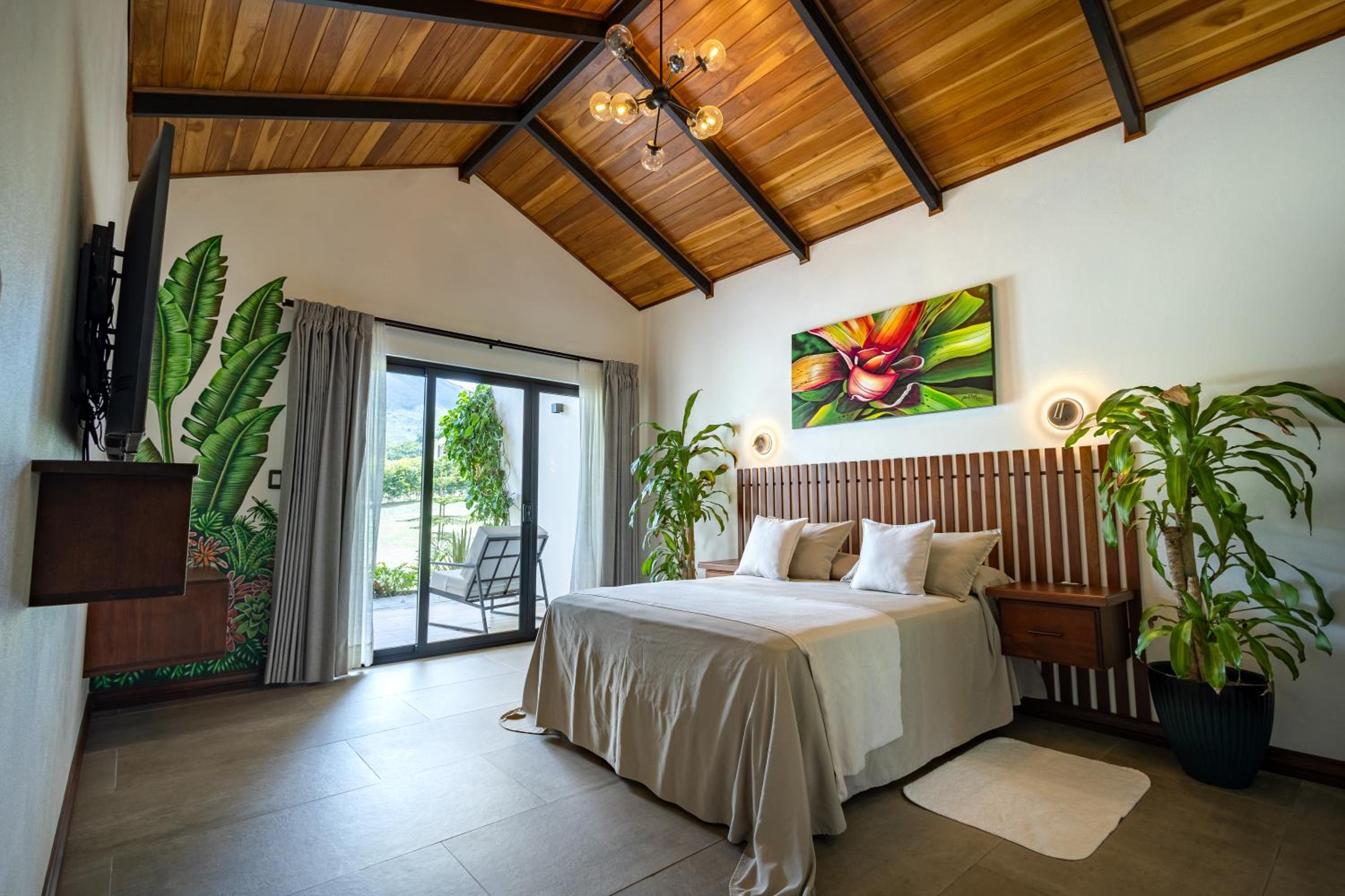 Villas Jawara ! Un Volcán en su Jardín !