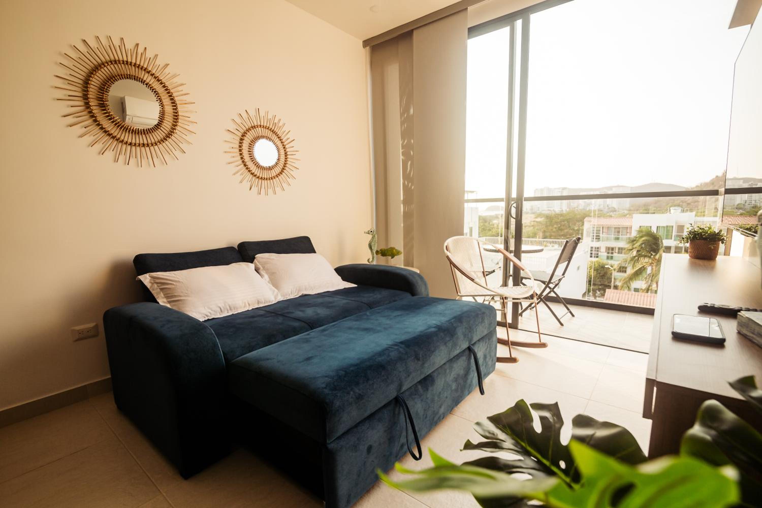 Excepcional-ApartaSuite-vista al Mar-2 camas-2 baños