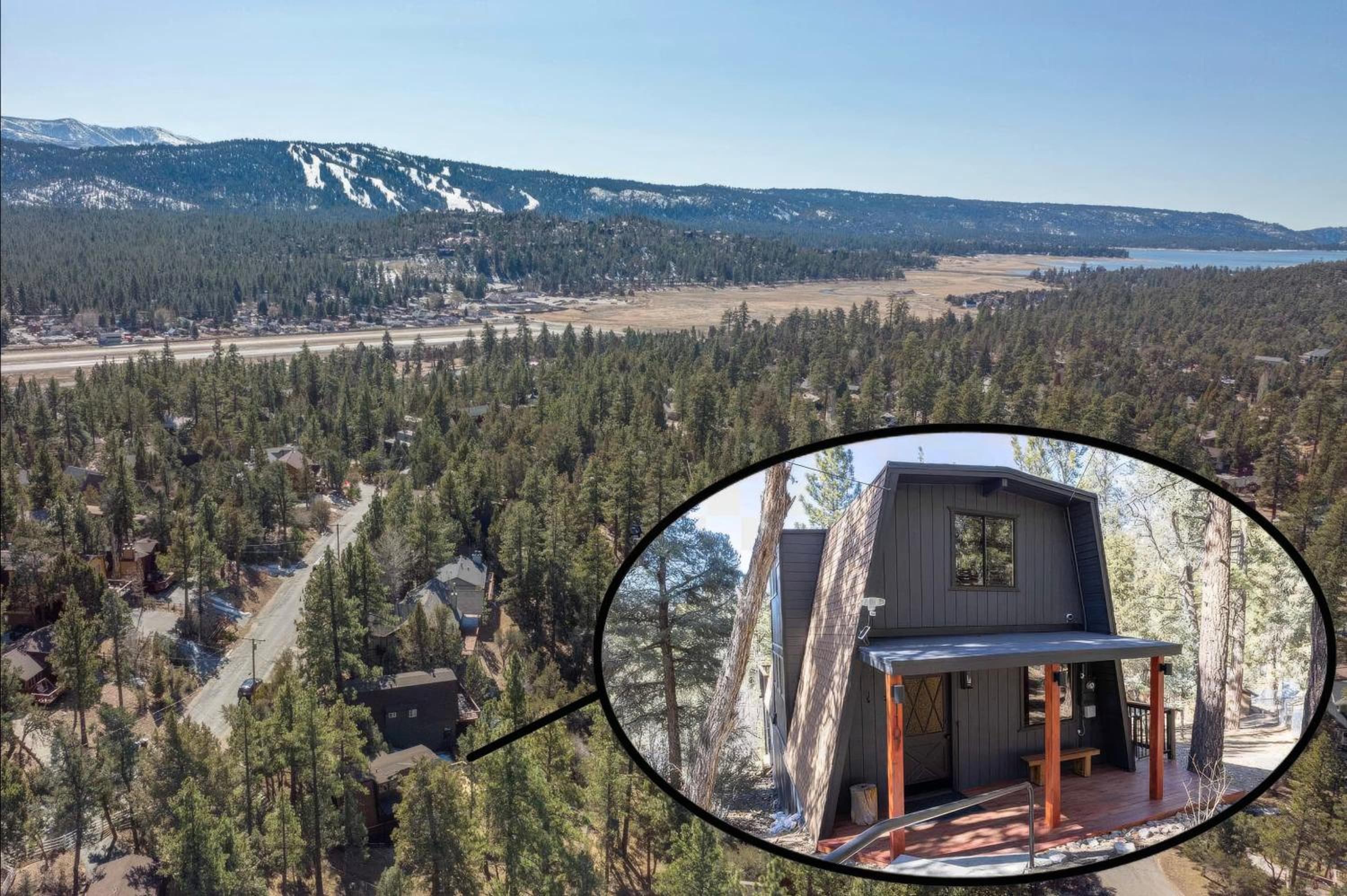 Cozy Mountainside Retreat with Deck & Fire Pit view 5