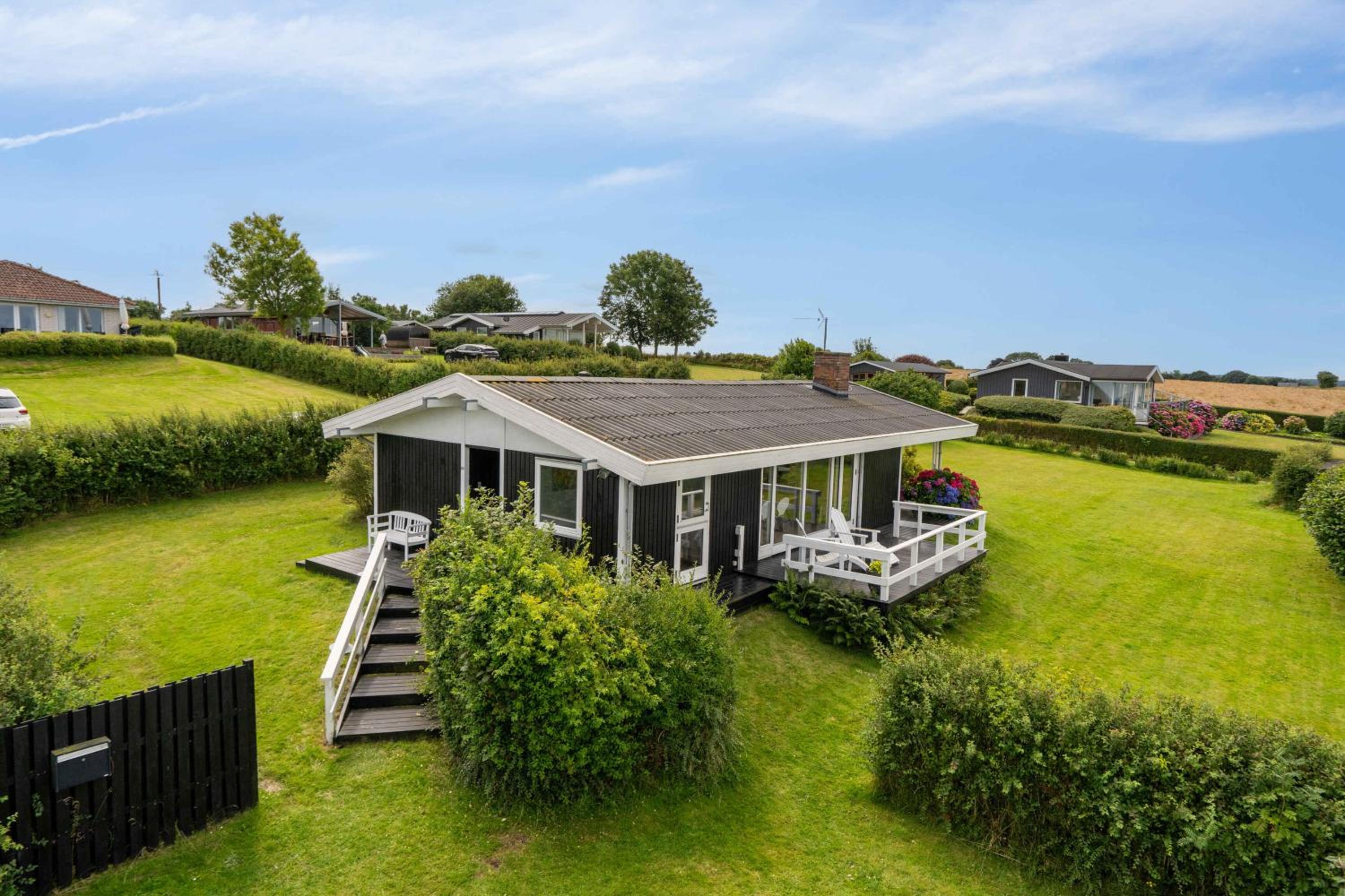 Lovely Summerhouse By Skaastrup Strand W Sea View