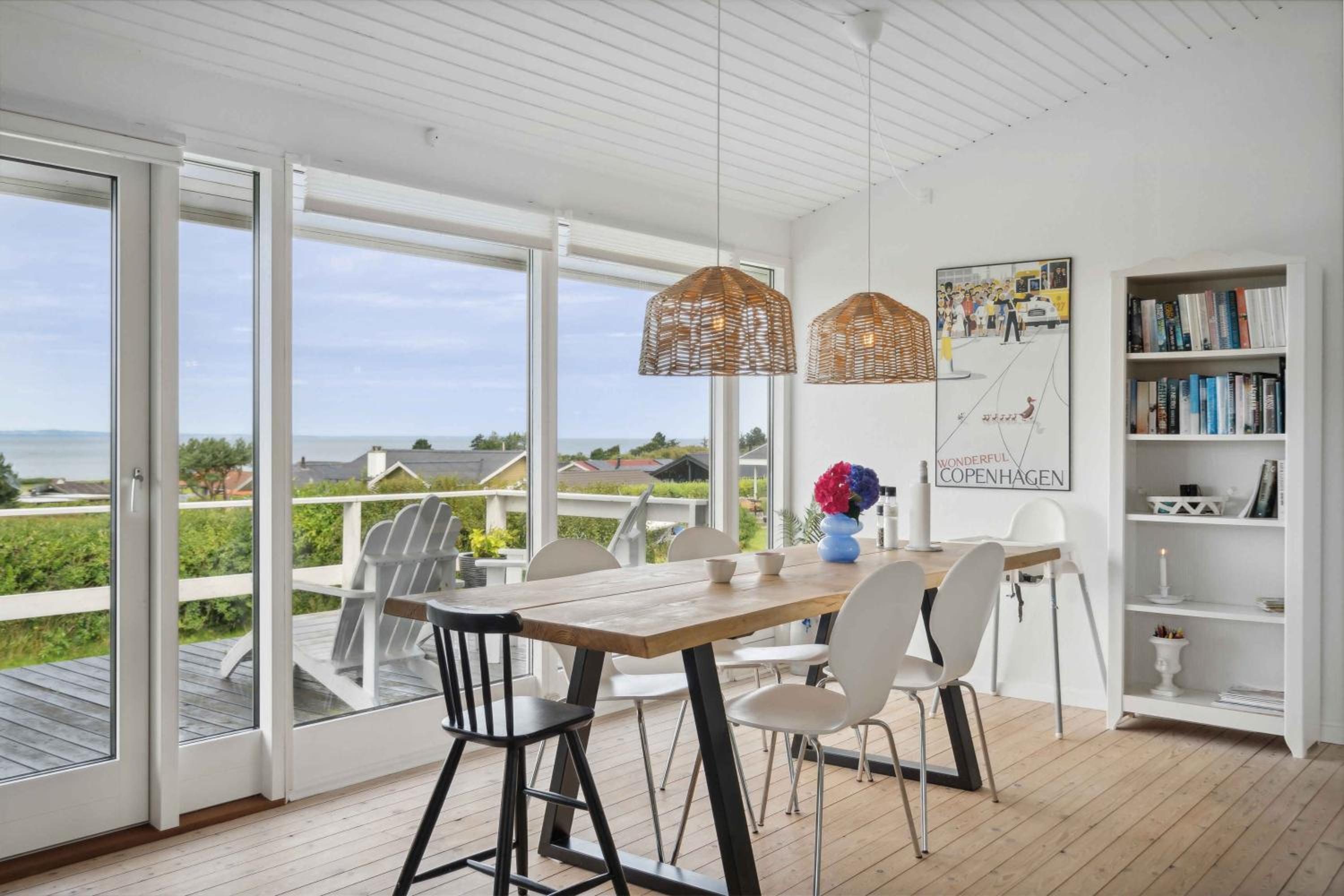 Lovely Summerhouse By Skaastrup Strand W Sea View