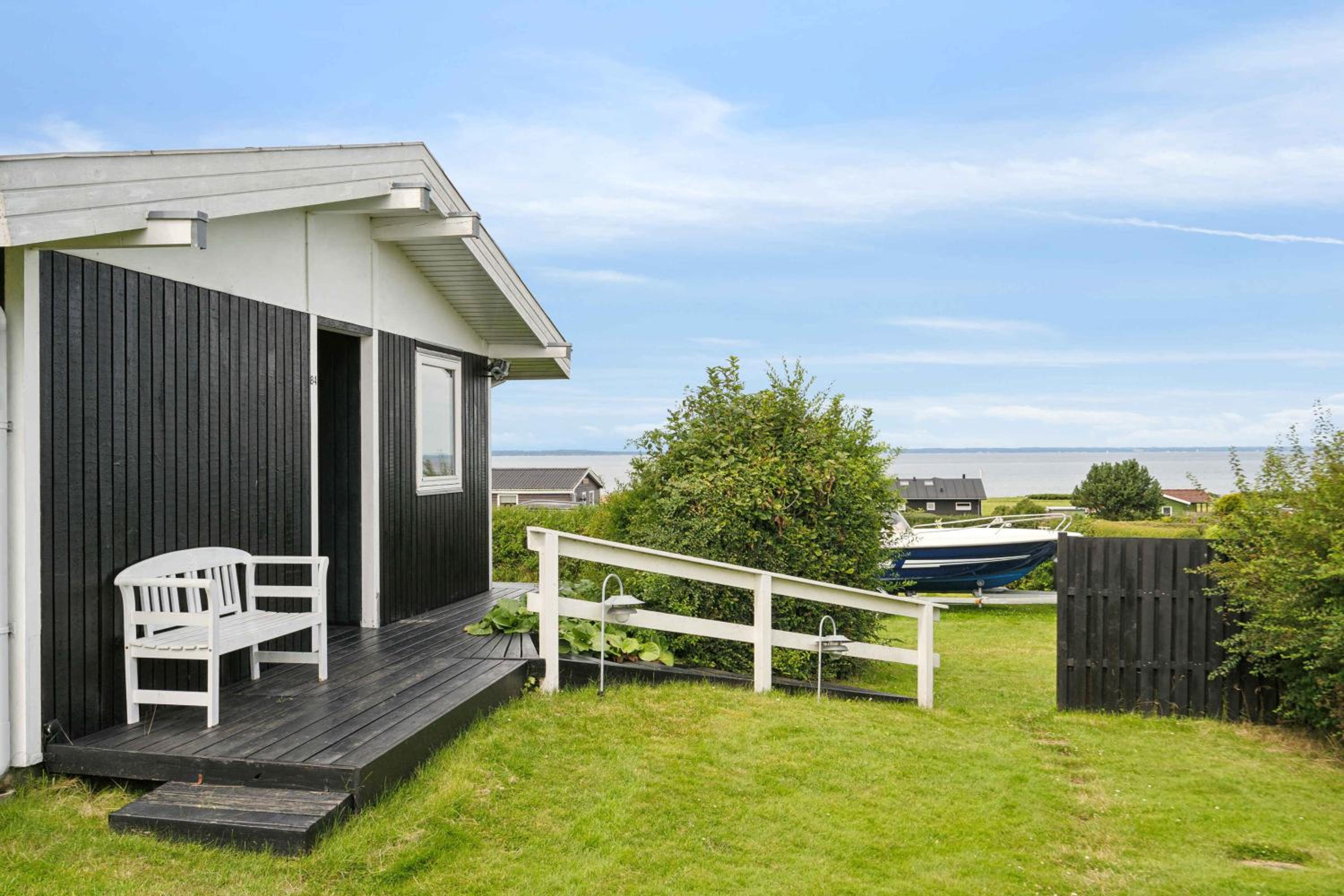 Lovely Summerhouse By Skaastrup Strand W Sea View