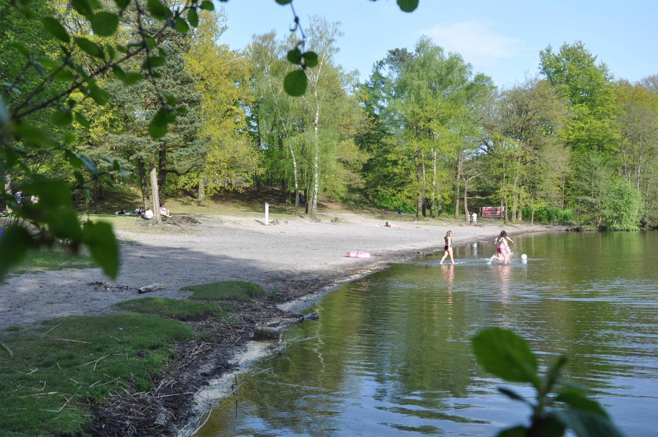 Reetgedecktes Ferienhaus am Strandweg in Lütjensee
