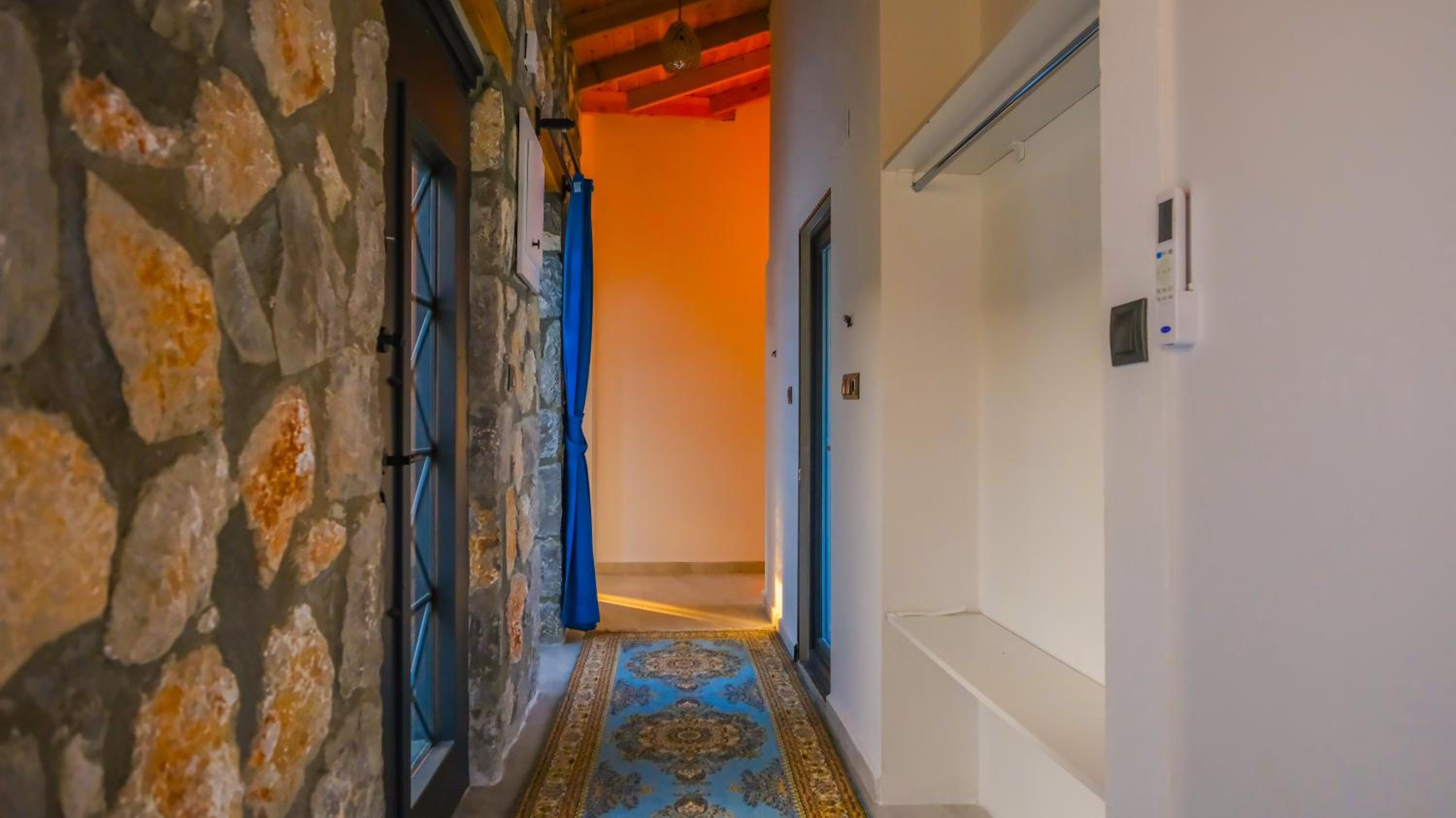 Luxury Stone House with indoor - outdoor pools, turkish bath and sauna in FETHIYE view 3
