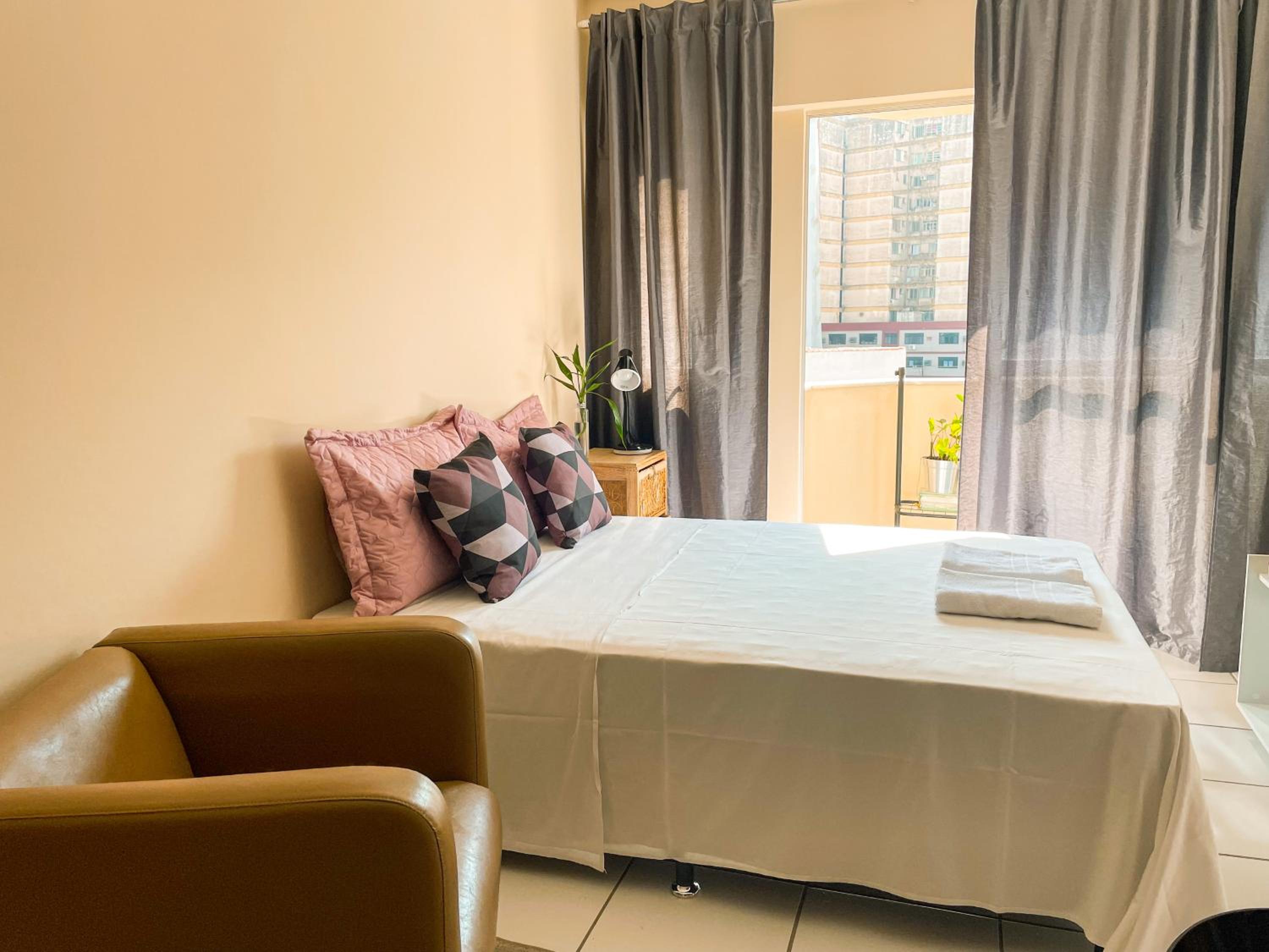 Studio no Centro: Piscina, Academia e Garagem N209
