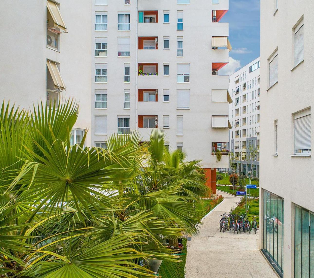 Apartment center of Tirana