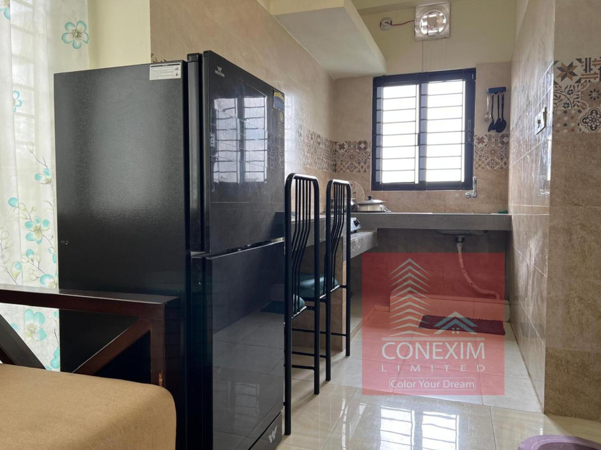 Fully Furnished One Bed Room Apartment with Kitchen A007