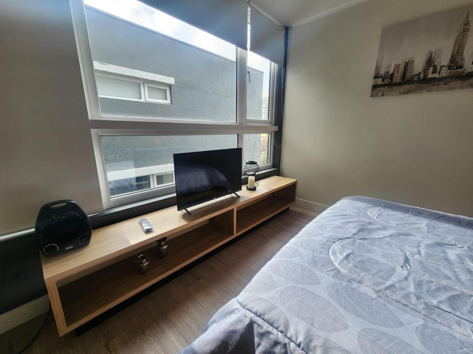 HOM I Acogedor y Luminoso Depto Studio en Nunoa