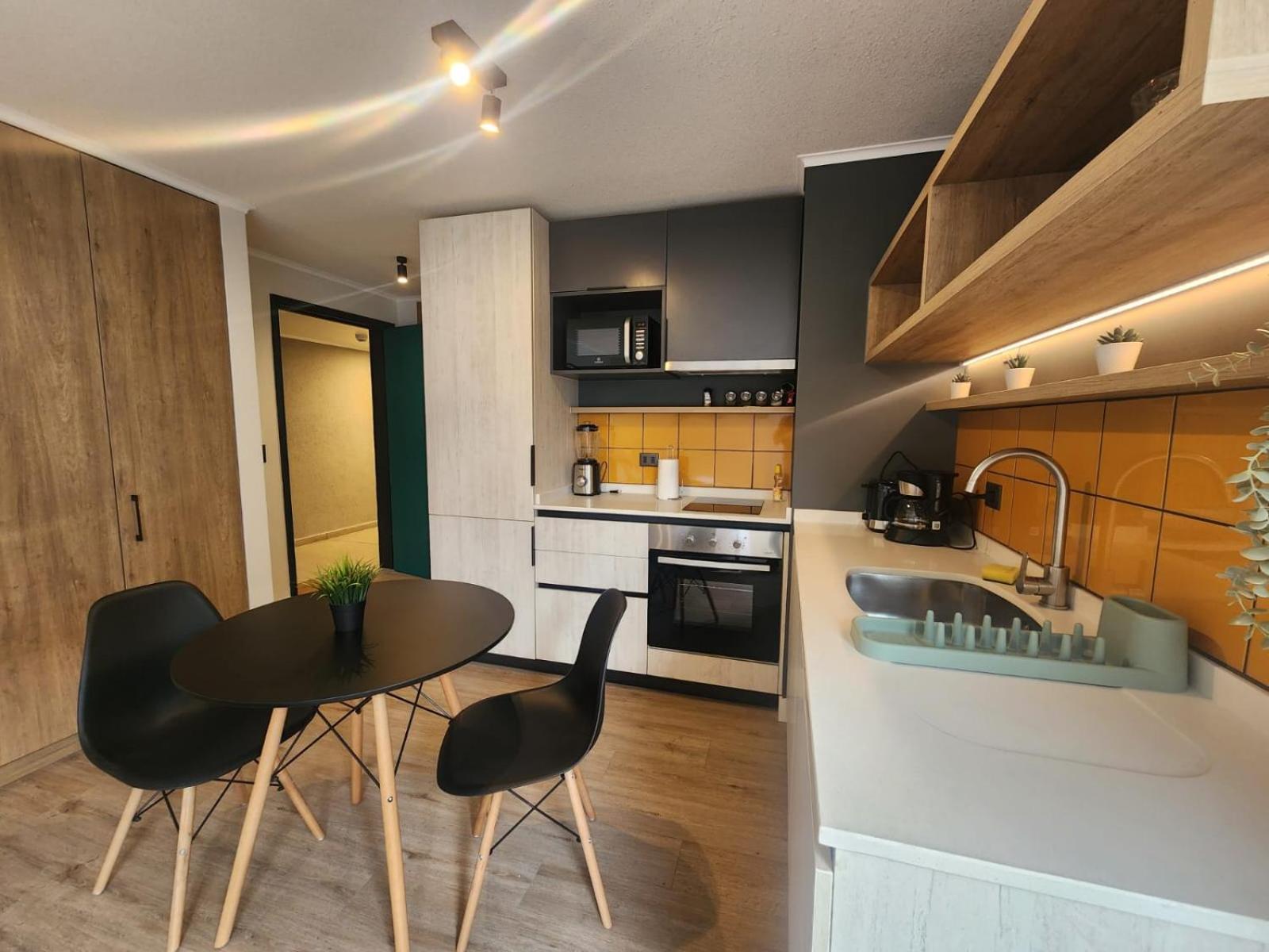HOM I Acogedor y Luminoso Depto Studio en Nunoa