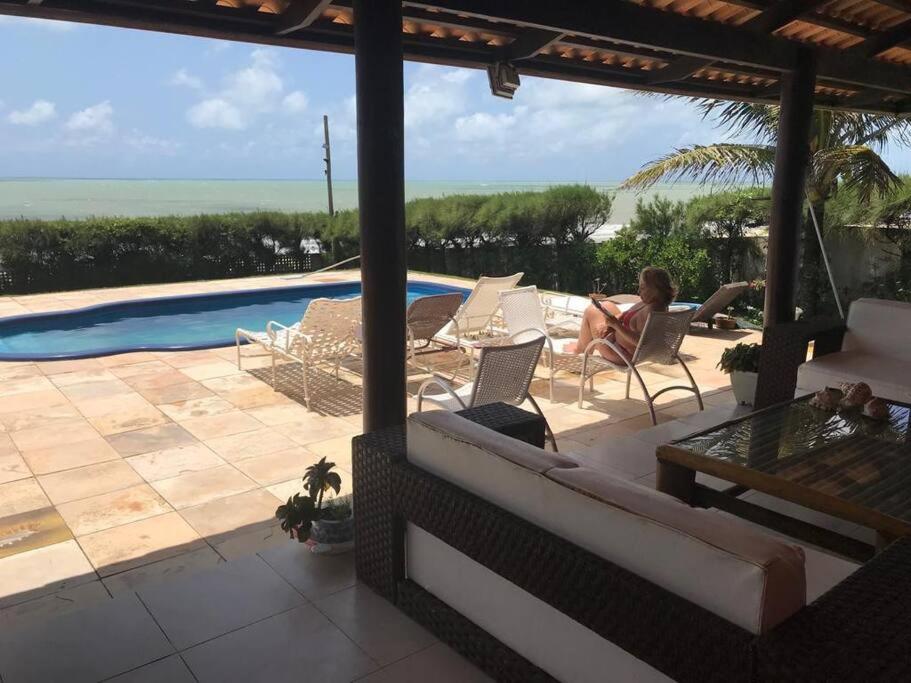 Linda Casa Pé na Areia em Muriu RN