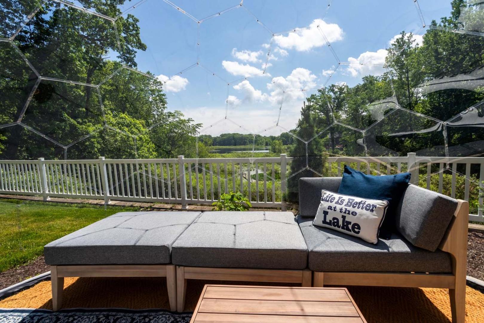 Valparaiso Lakeside Retreat King Bed, Lake Views