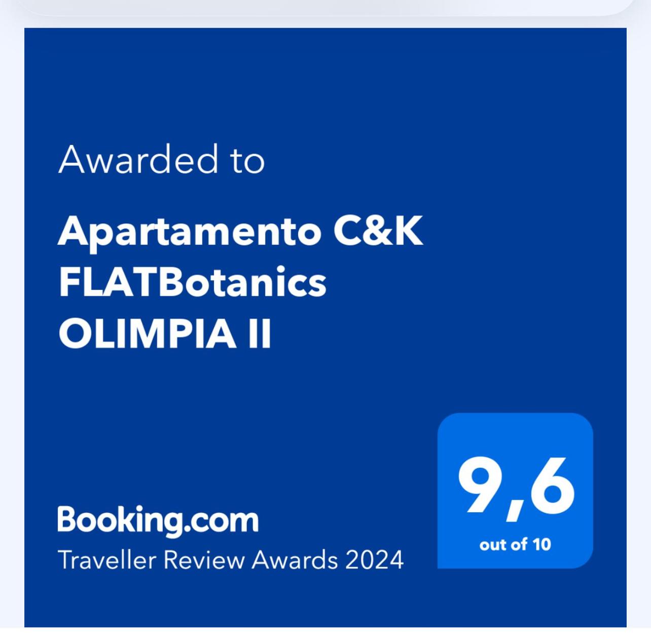 Apartamento C&K FLATBotanics OLÍMPIA III