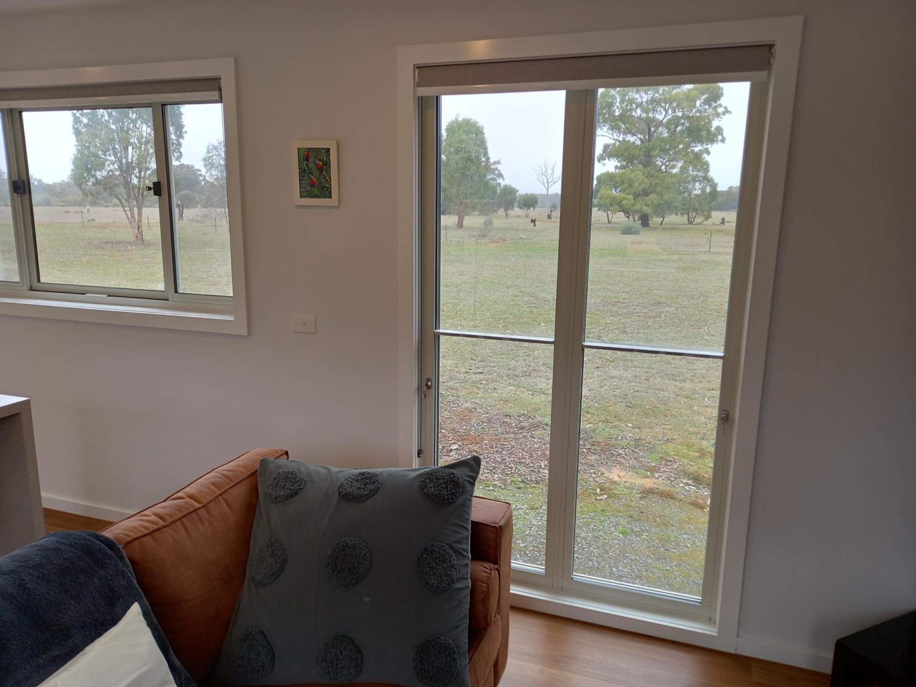 Lakeside Off-Grid Luxury Cabin Redman View