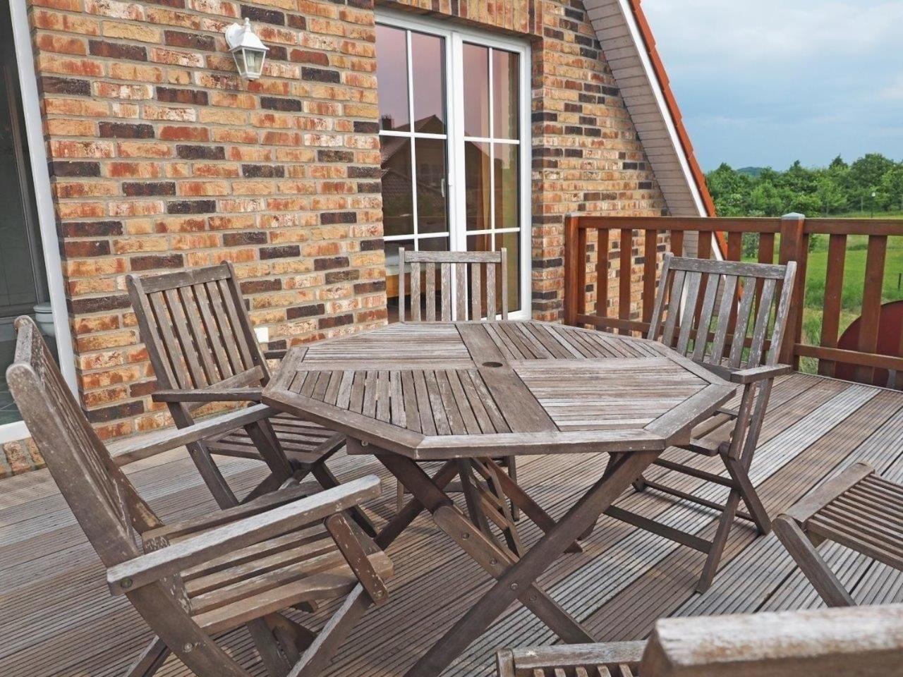 Ferienhaus in Wohlenberg mit Möblierter Terrasse