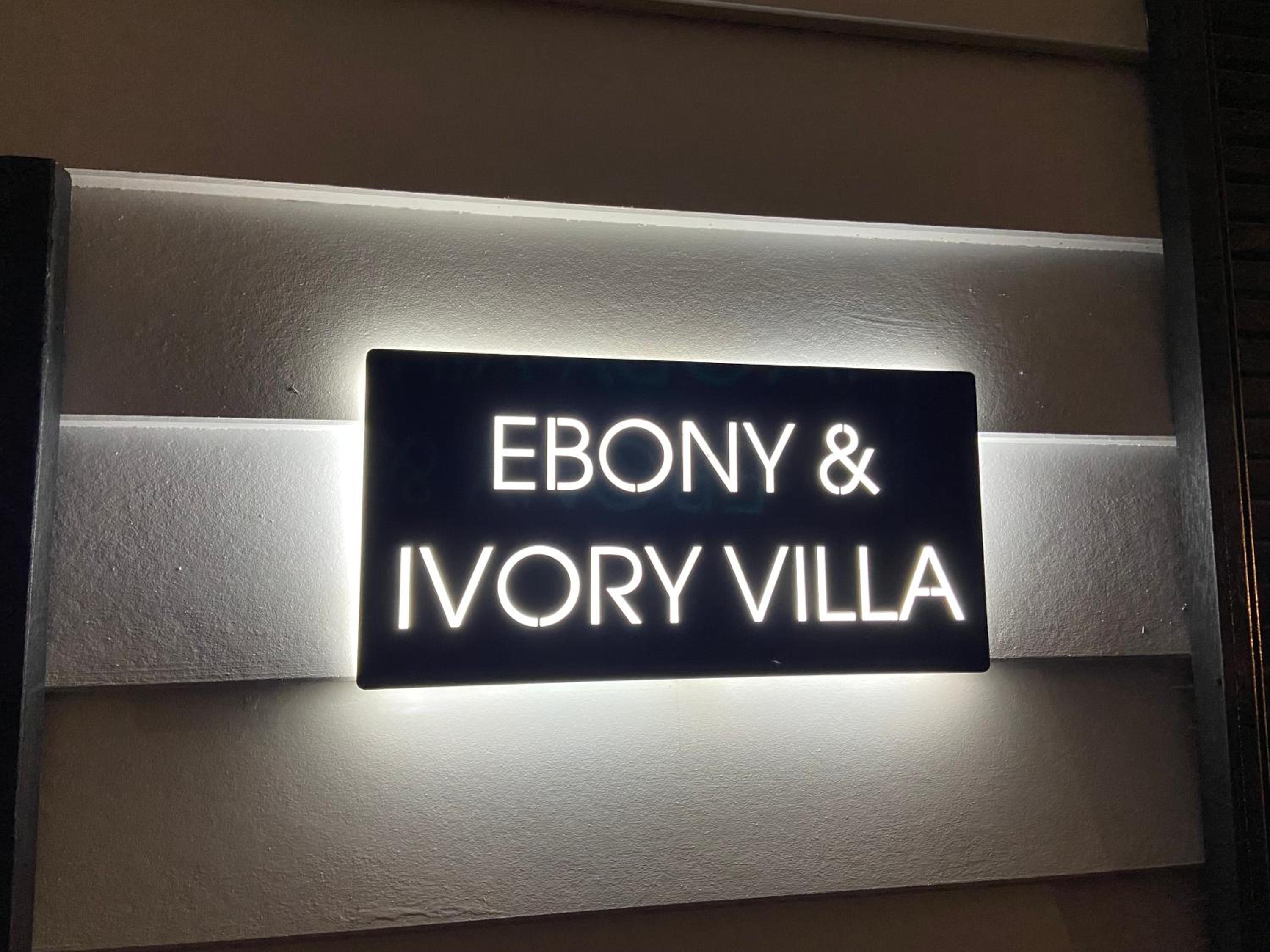 Ebony & Ivory Villa