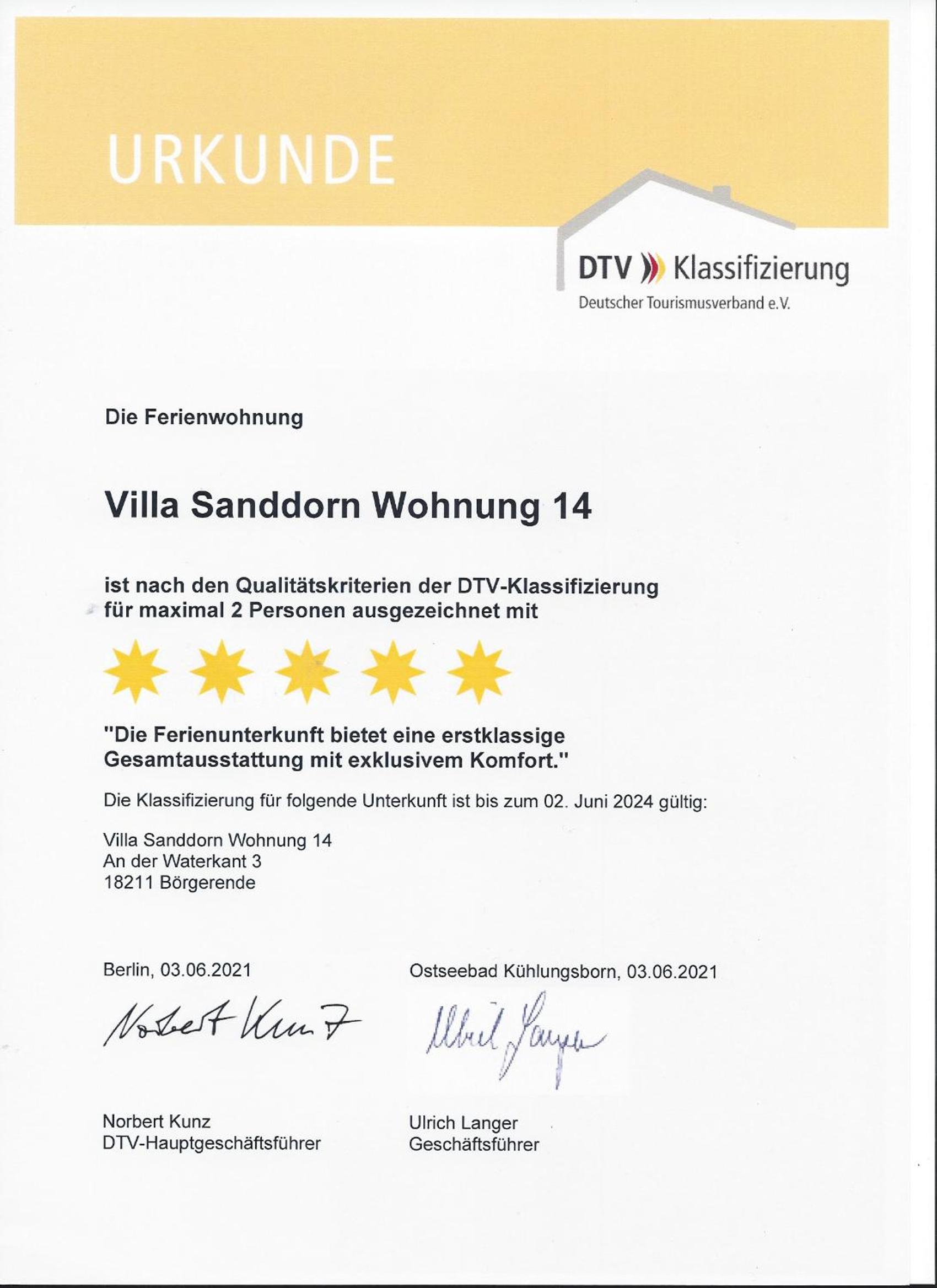 Villa Sanddorn 14 - Luxus mit Meerblick