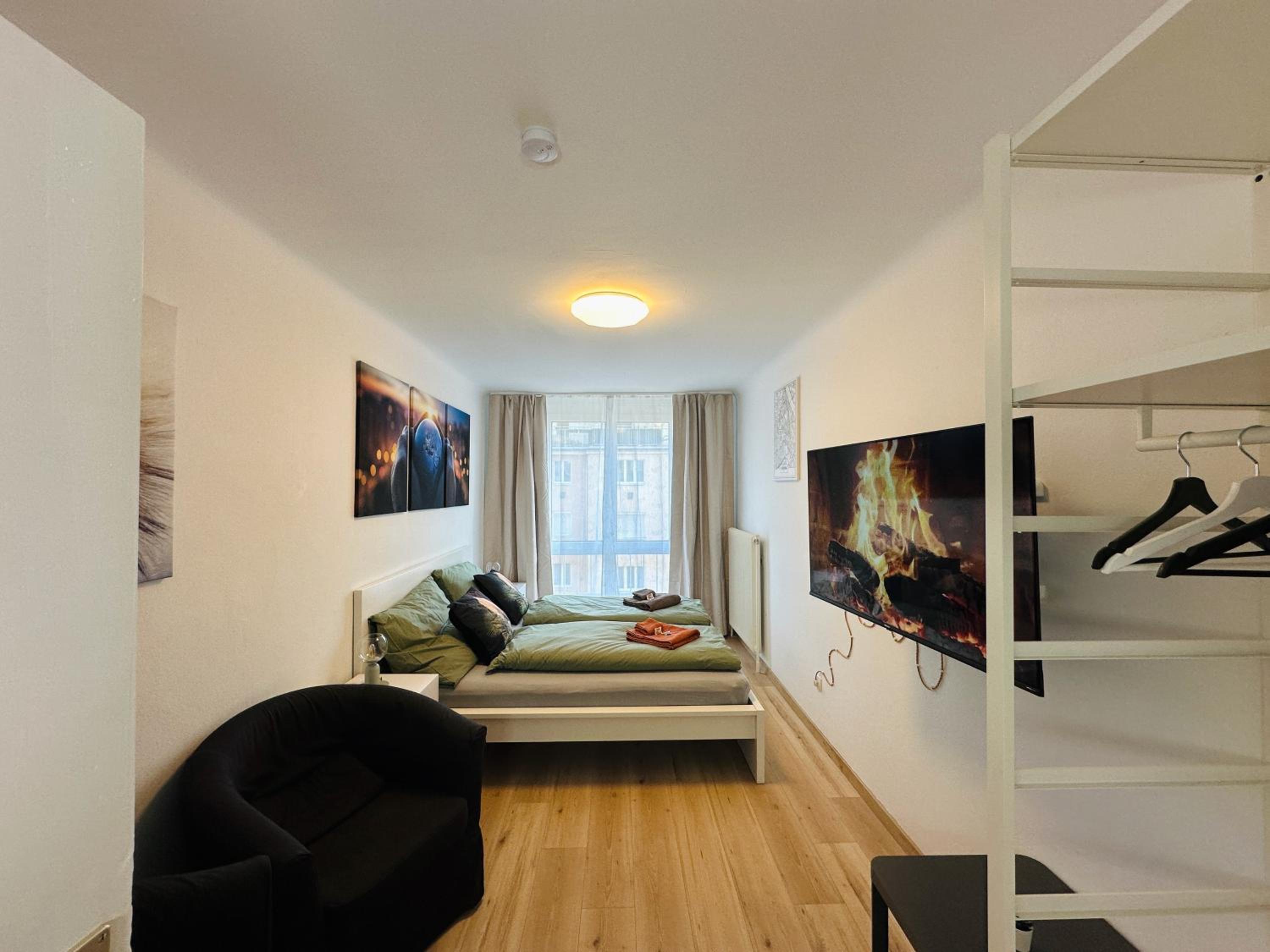 Nahe Zentrum-2 Doppelbetten-TV, Netflix, Disney