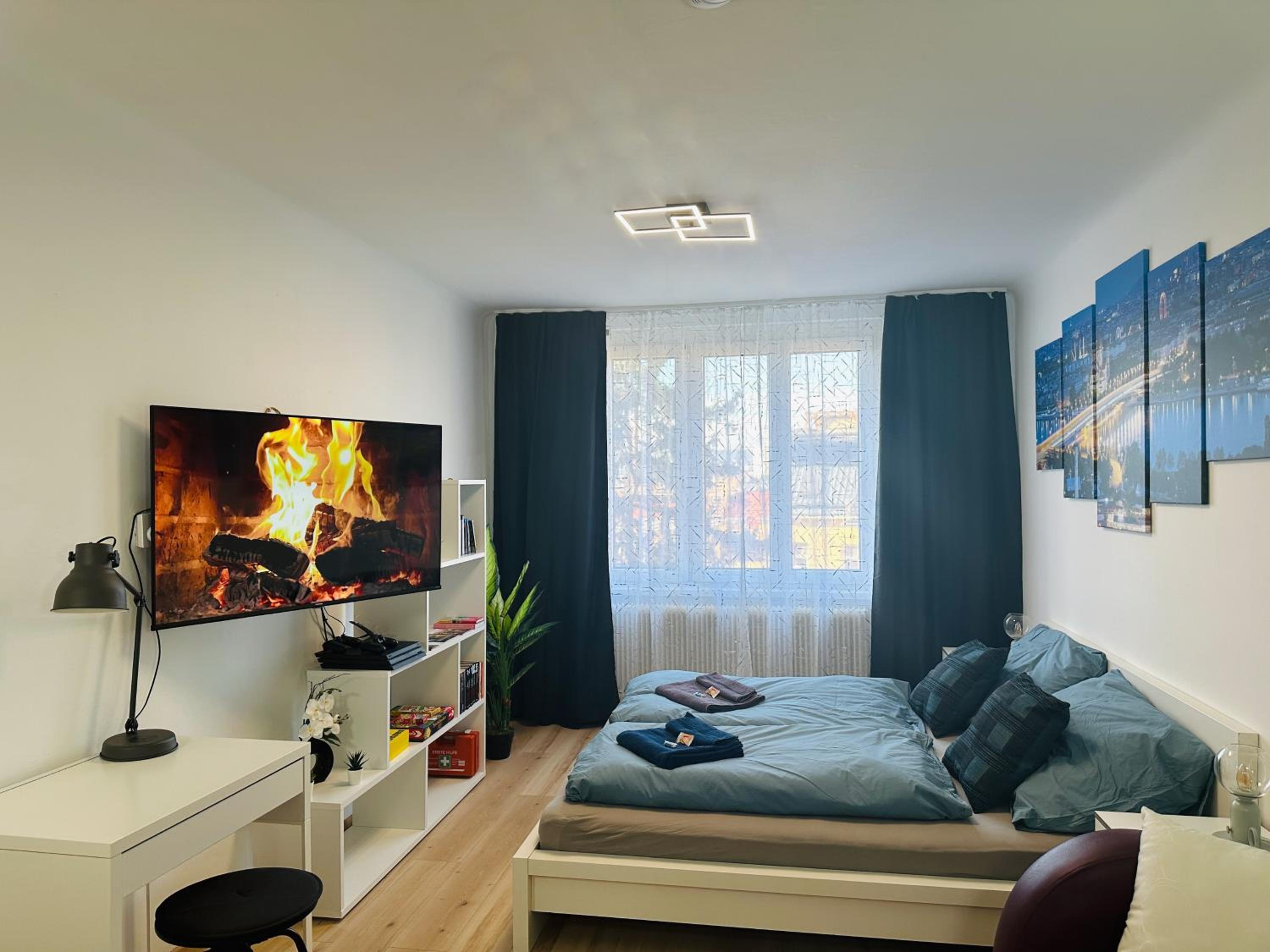 Nahe Zentrum-2 Doppelbetten-TV, Netflix, Disney
