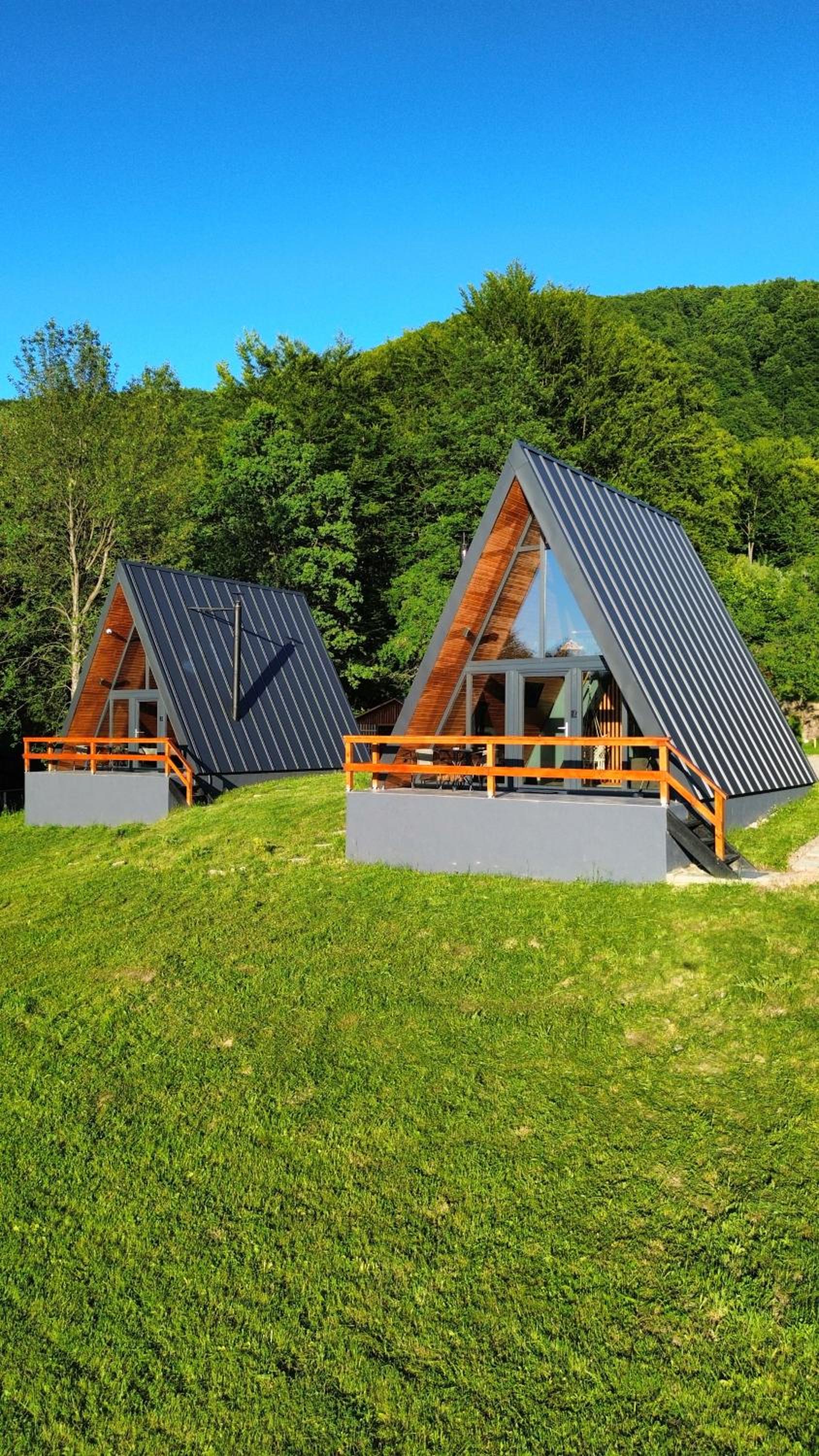 Rock Valley Cabins A-frame view 5