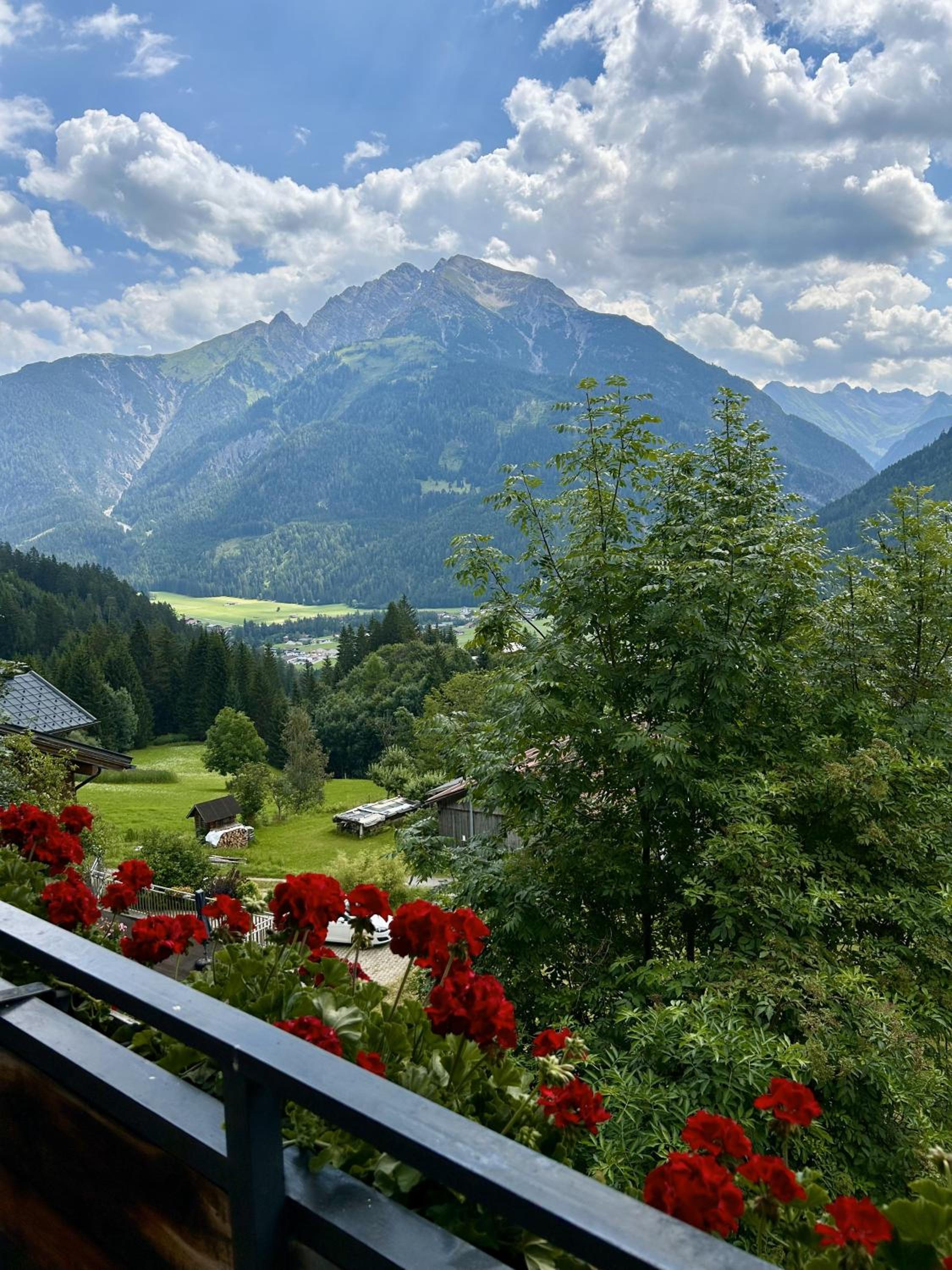 WOLF RETREAT Apartments im Lechtal davor Appartementhaus Michaela