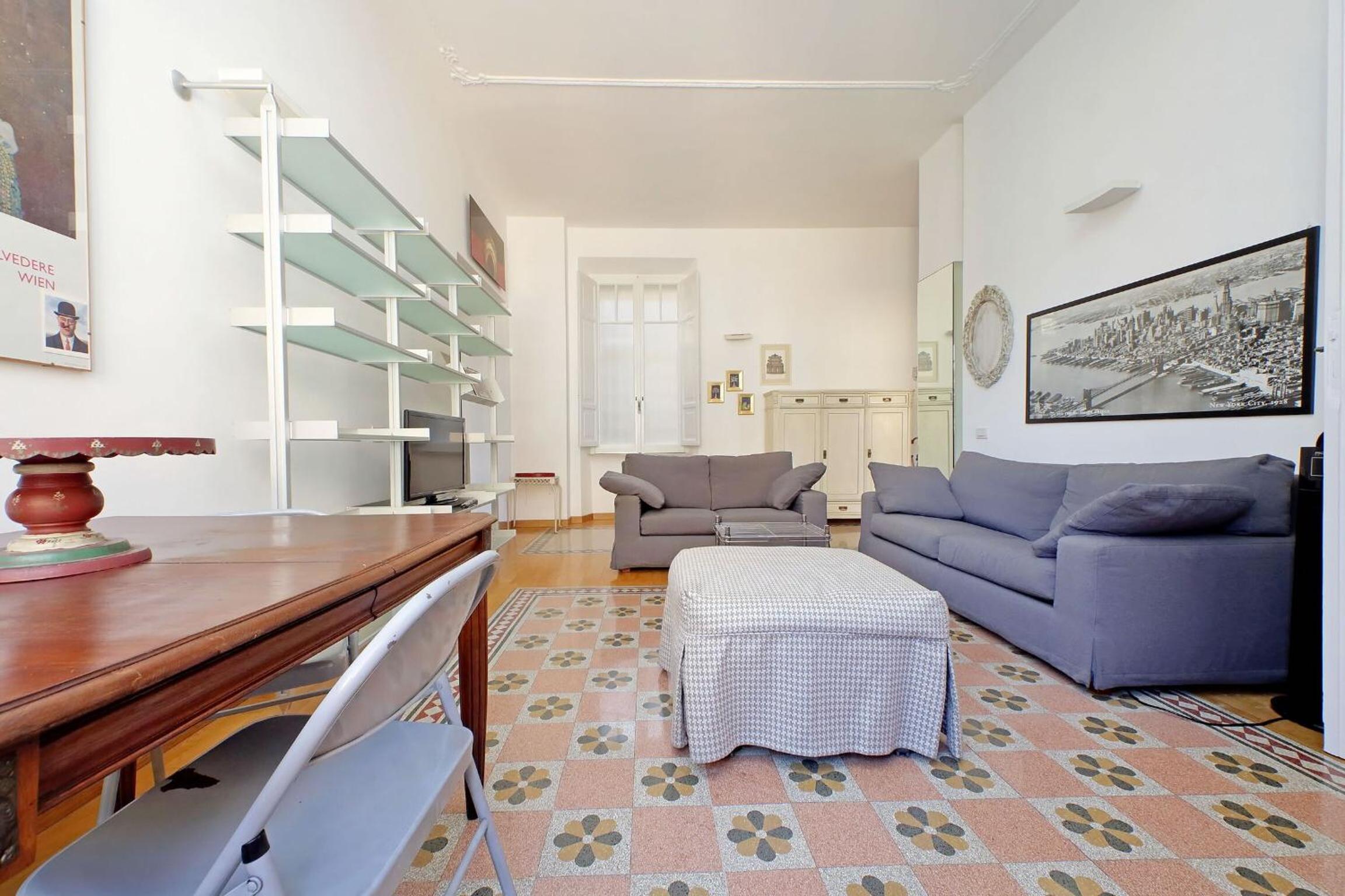 Parioli, Bright And Quiet 2BR Apartment By Halldis