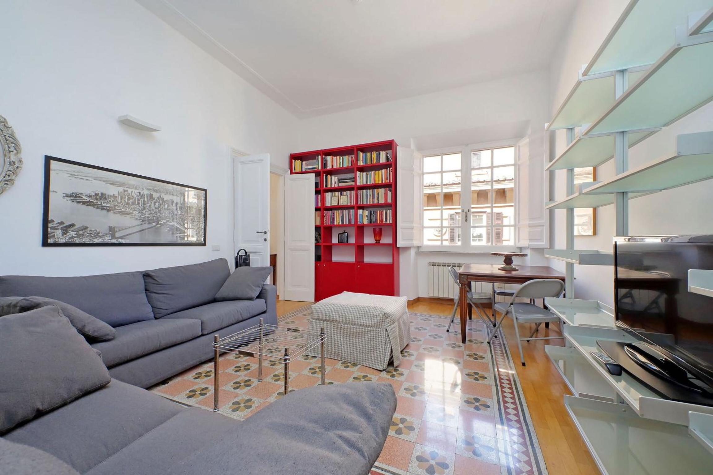 Parioli, Bright And Quiet 2BR Apartment By Halldis