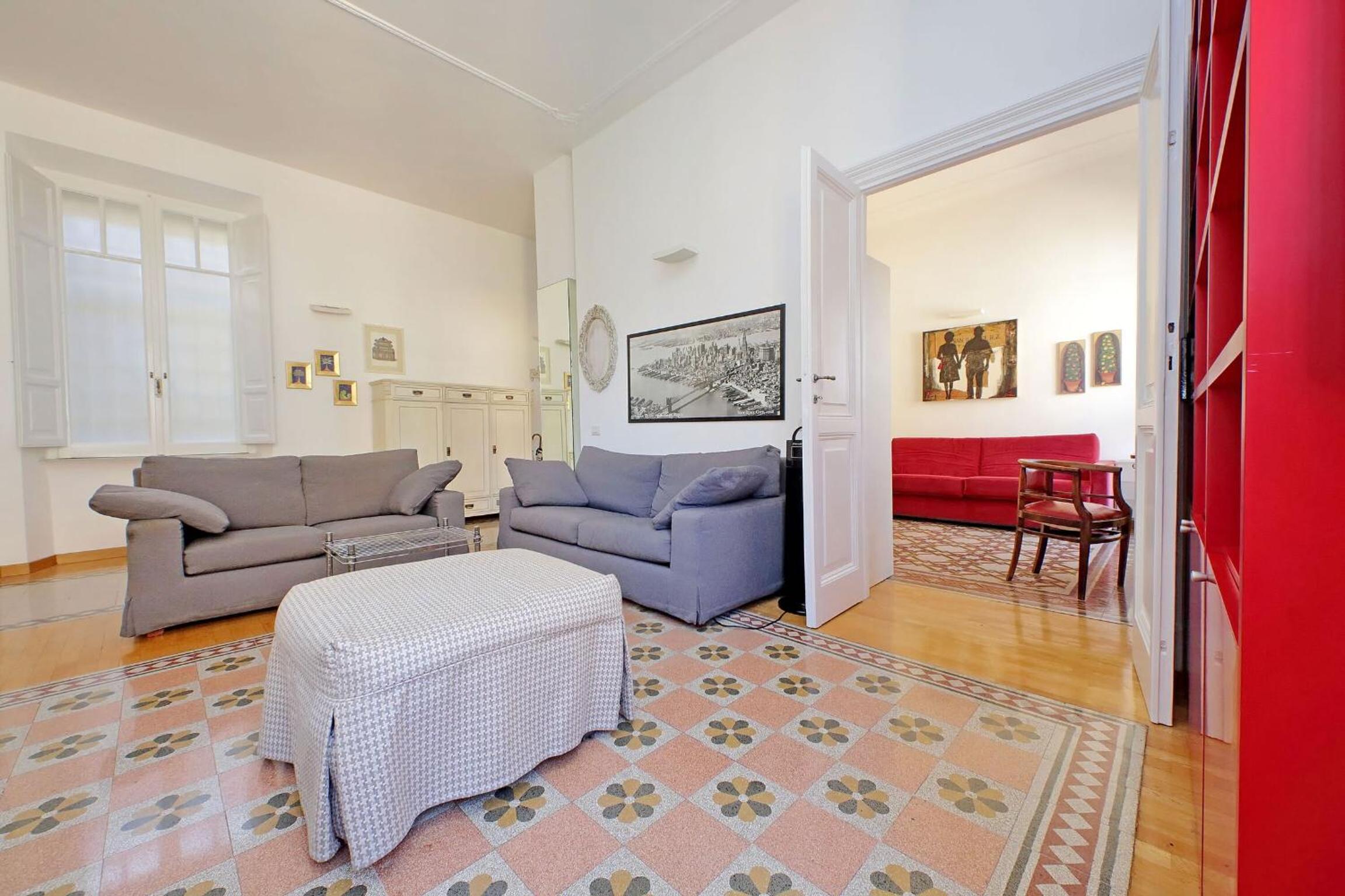 Parioli, Bright And Quiet 2BR Apartment By Halldis