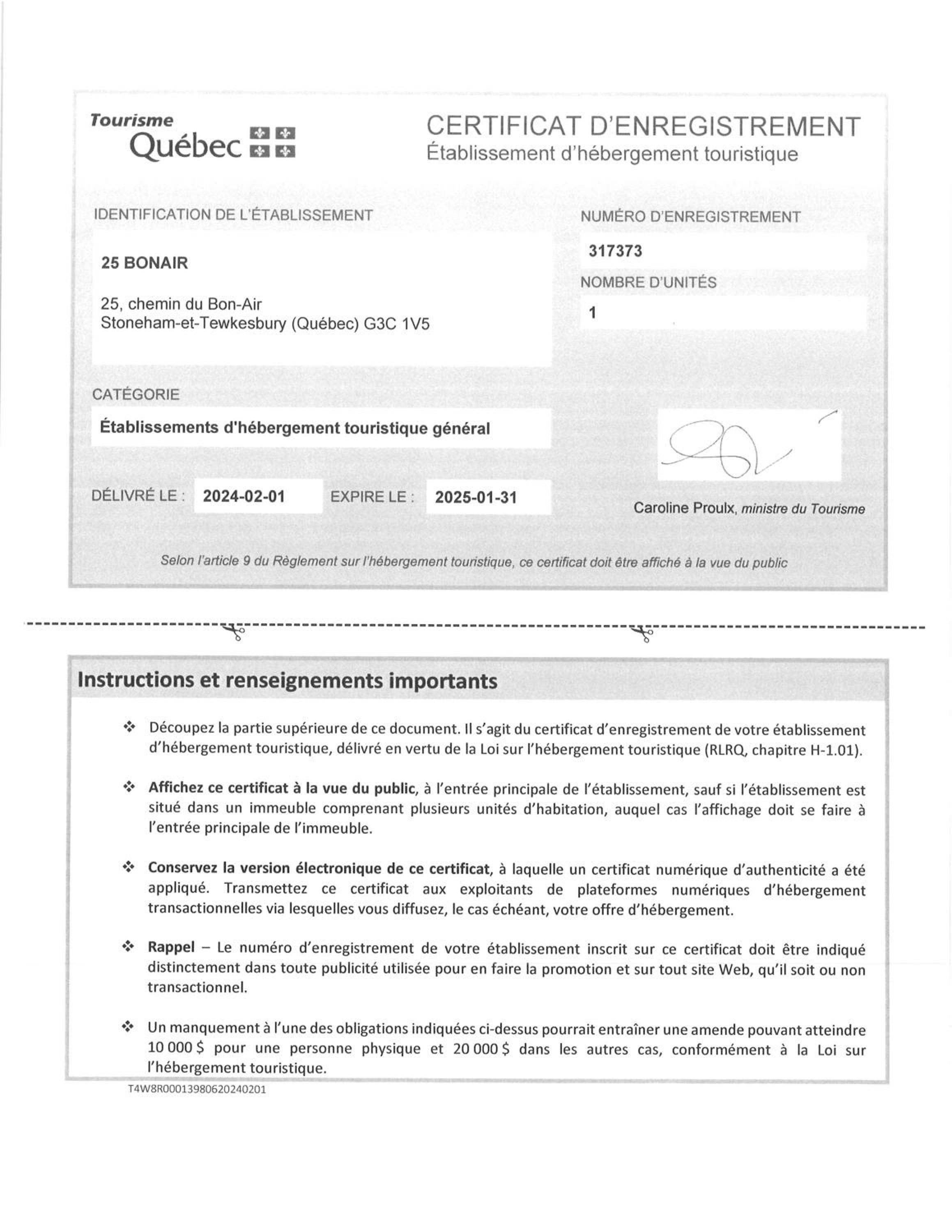 25 Chemin Bonair