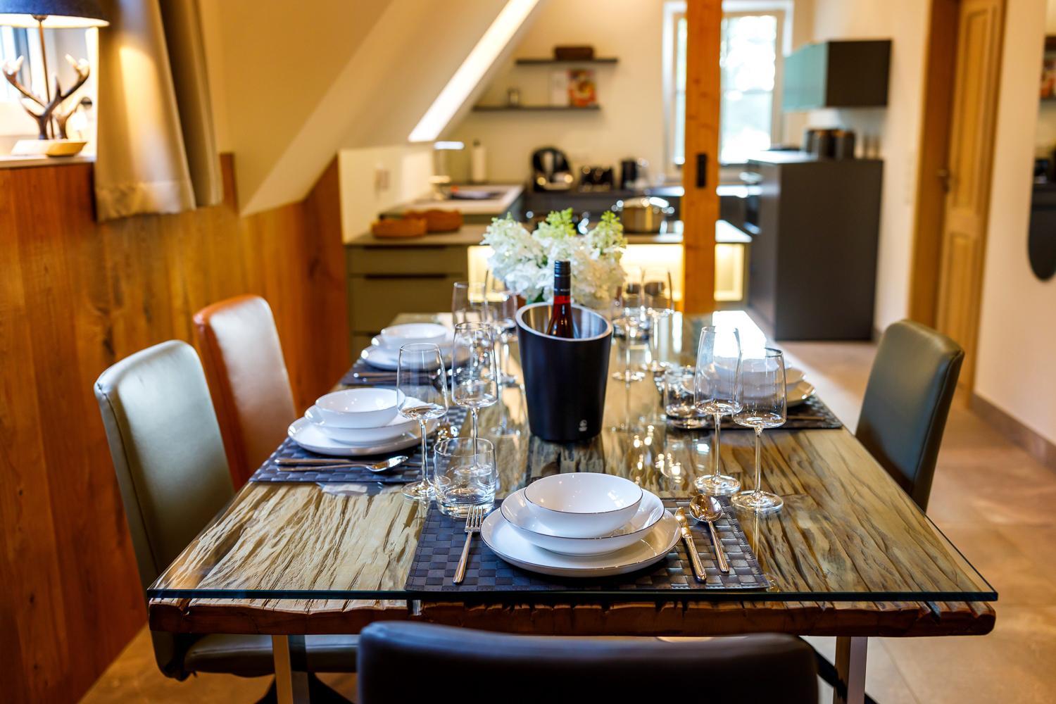 Spreewald Chalet Wohnung Spreeblick