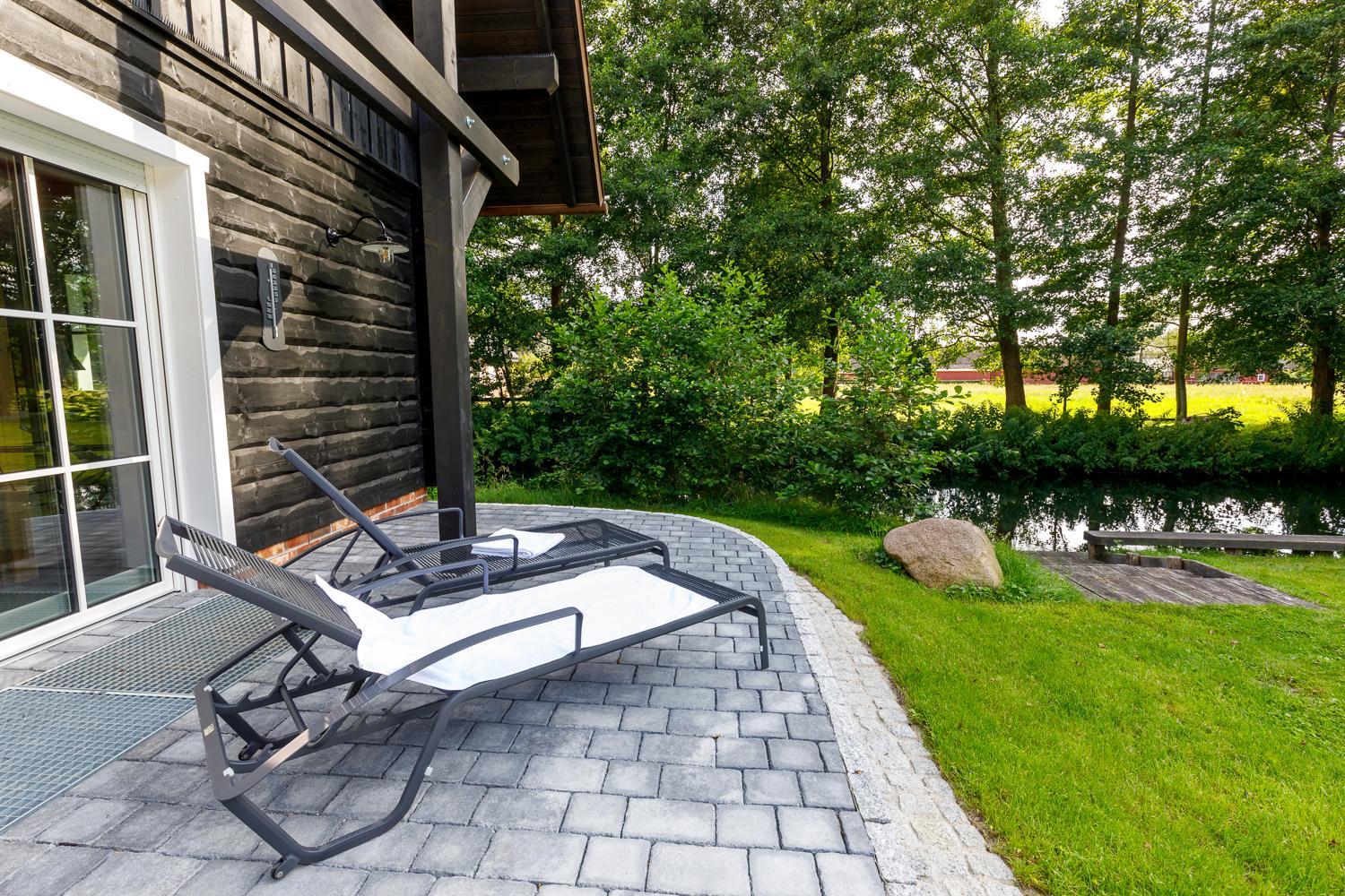 Spreewald Chalet Wohnung Spreeblick