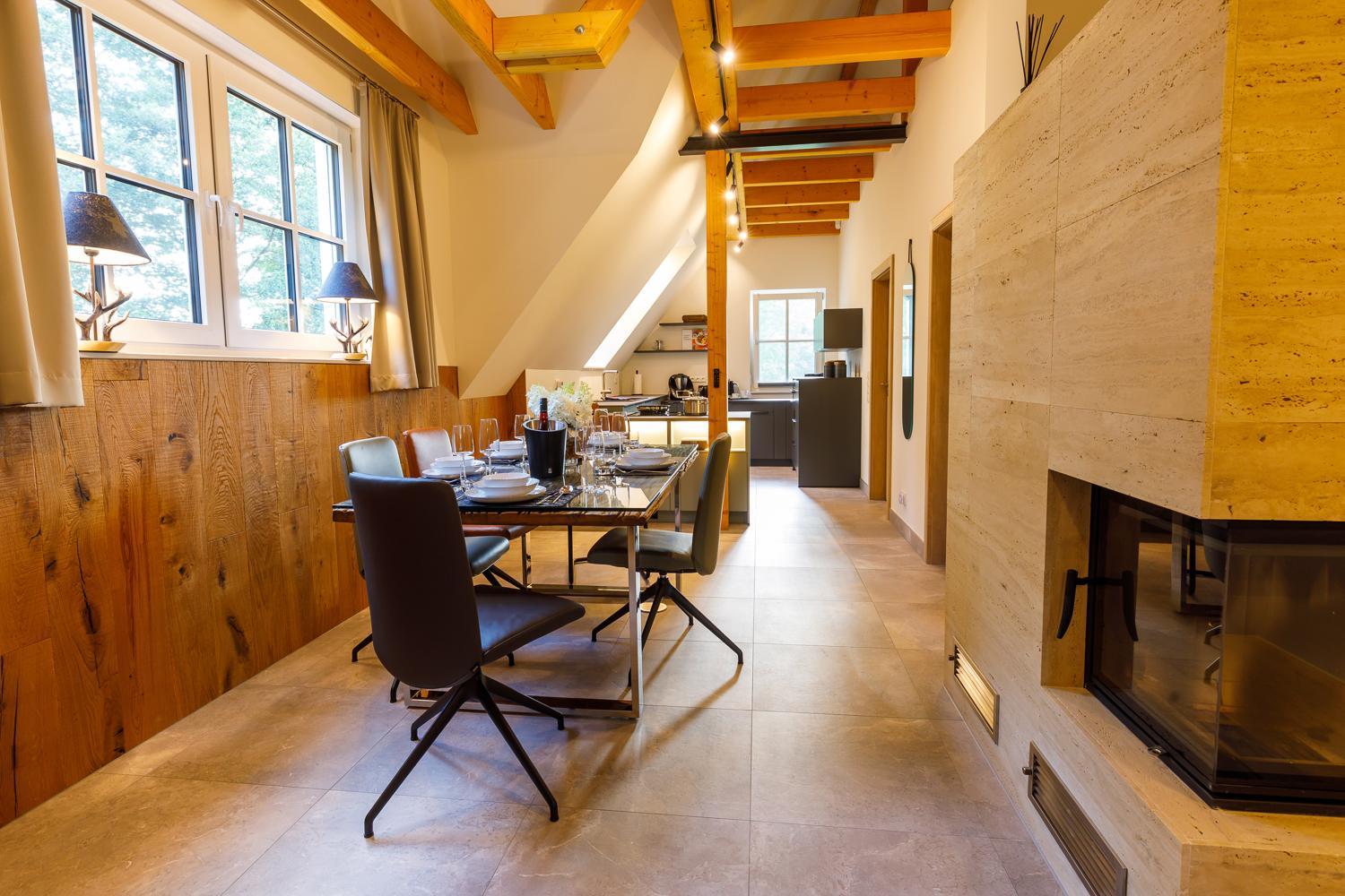 Spreewald Chalet Wohnung Spreeblick