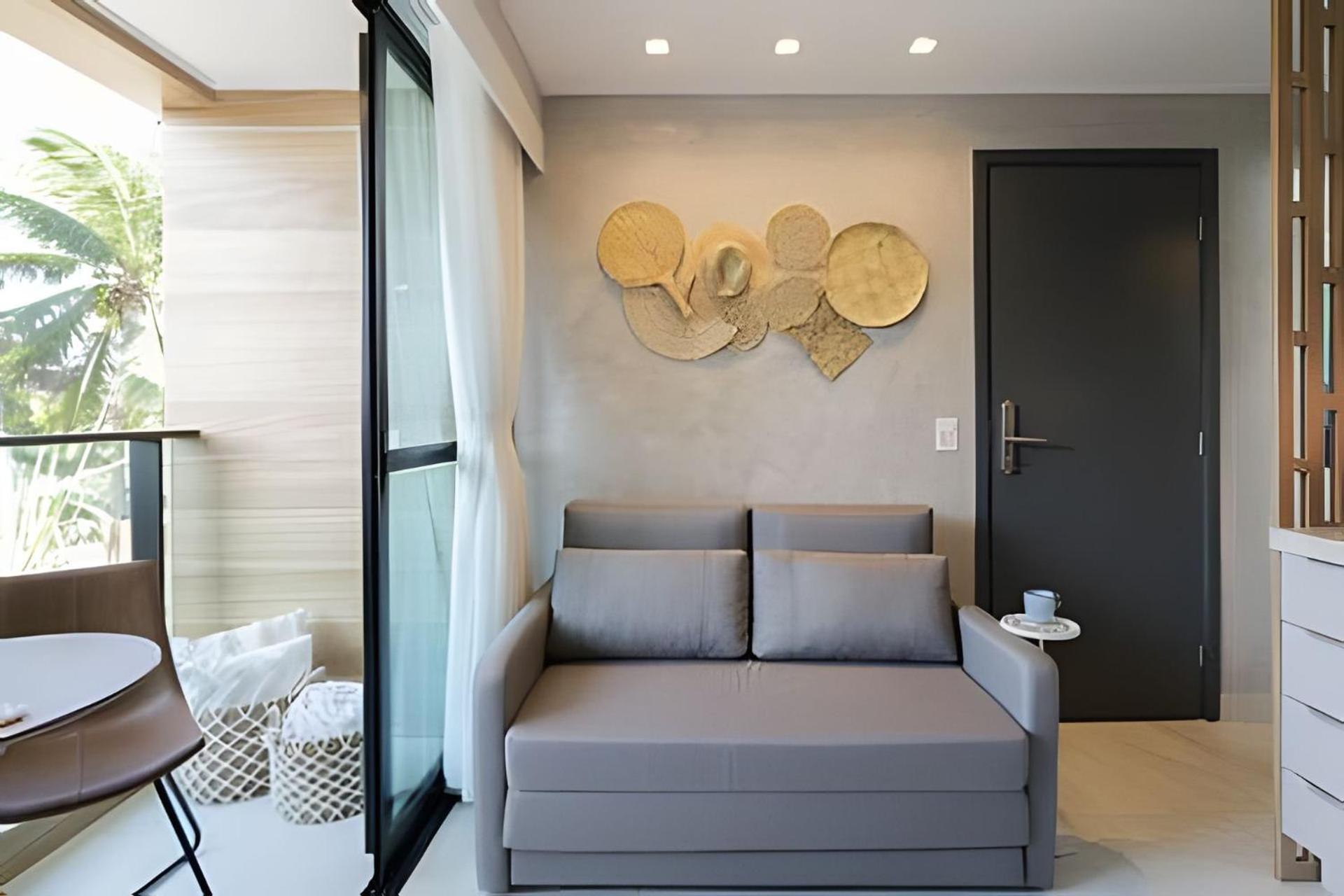 Beachfront flat at Porto de Galinhas beach, close to the natural pools.