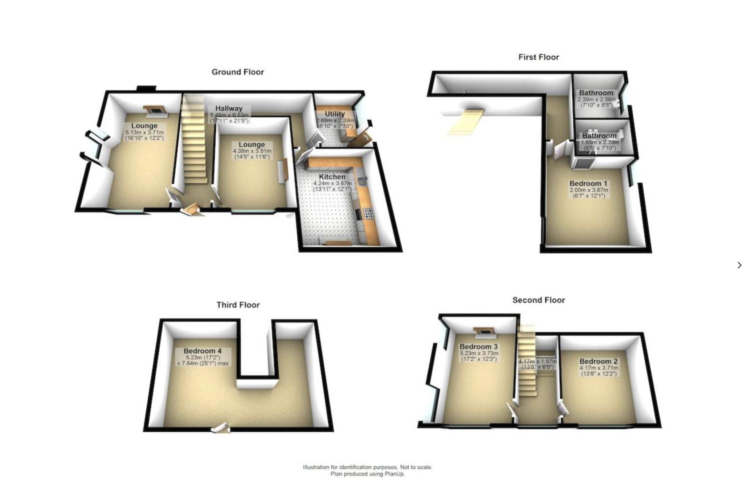 Beech Apparent lovely spacious double room view 4