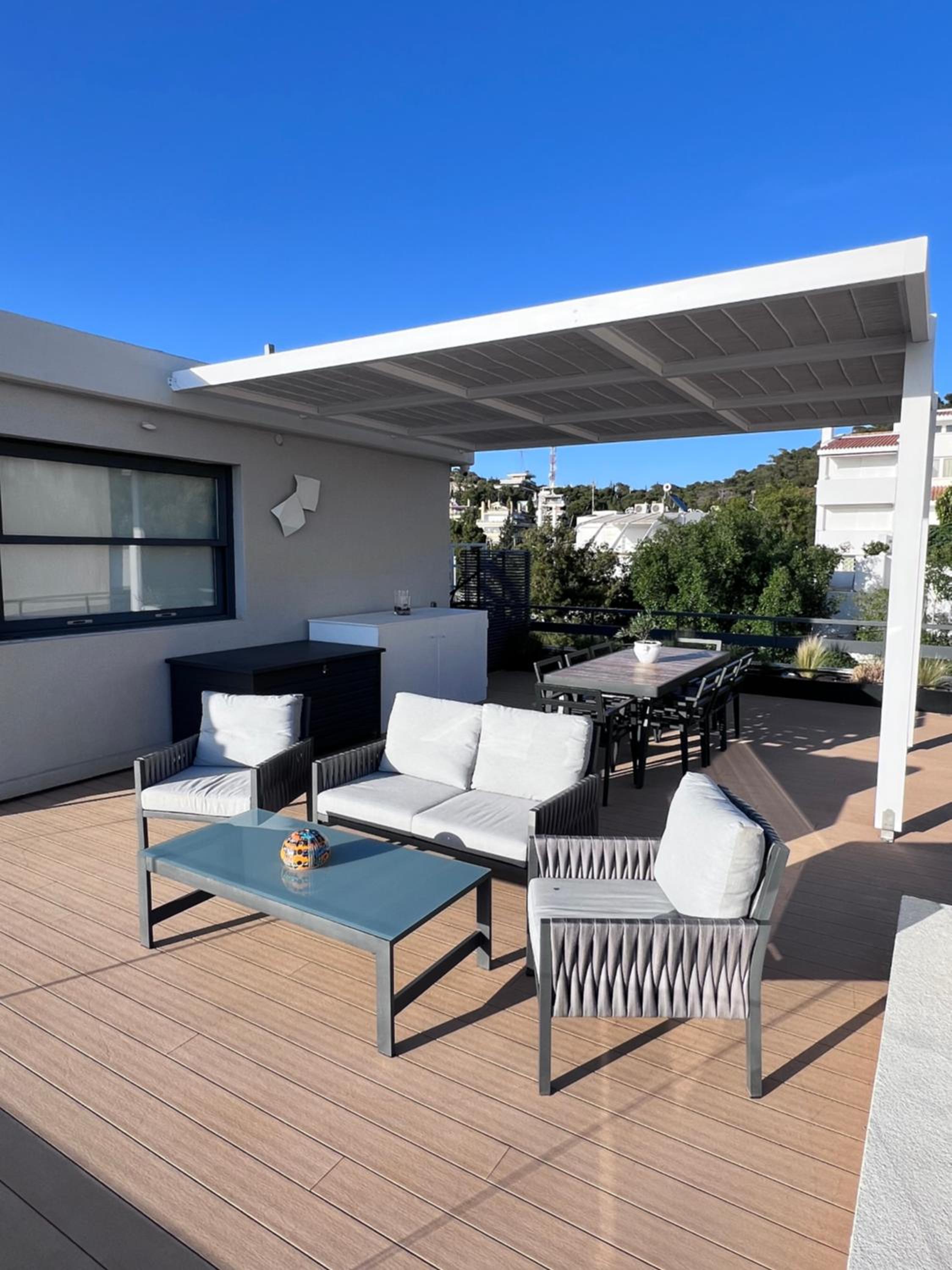 Vouliagmeni Panoramic 200m2 Rooftop & 25m2 Loft photo 4