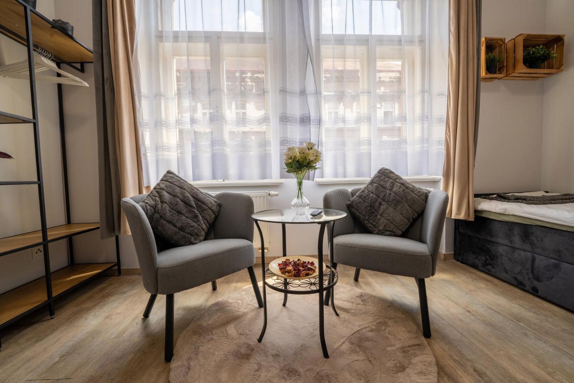 Spacious 95m2 Riverside Apartment Zborovska Prague Smichov