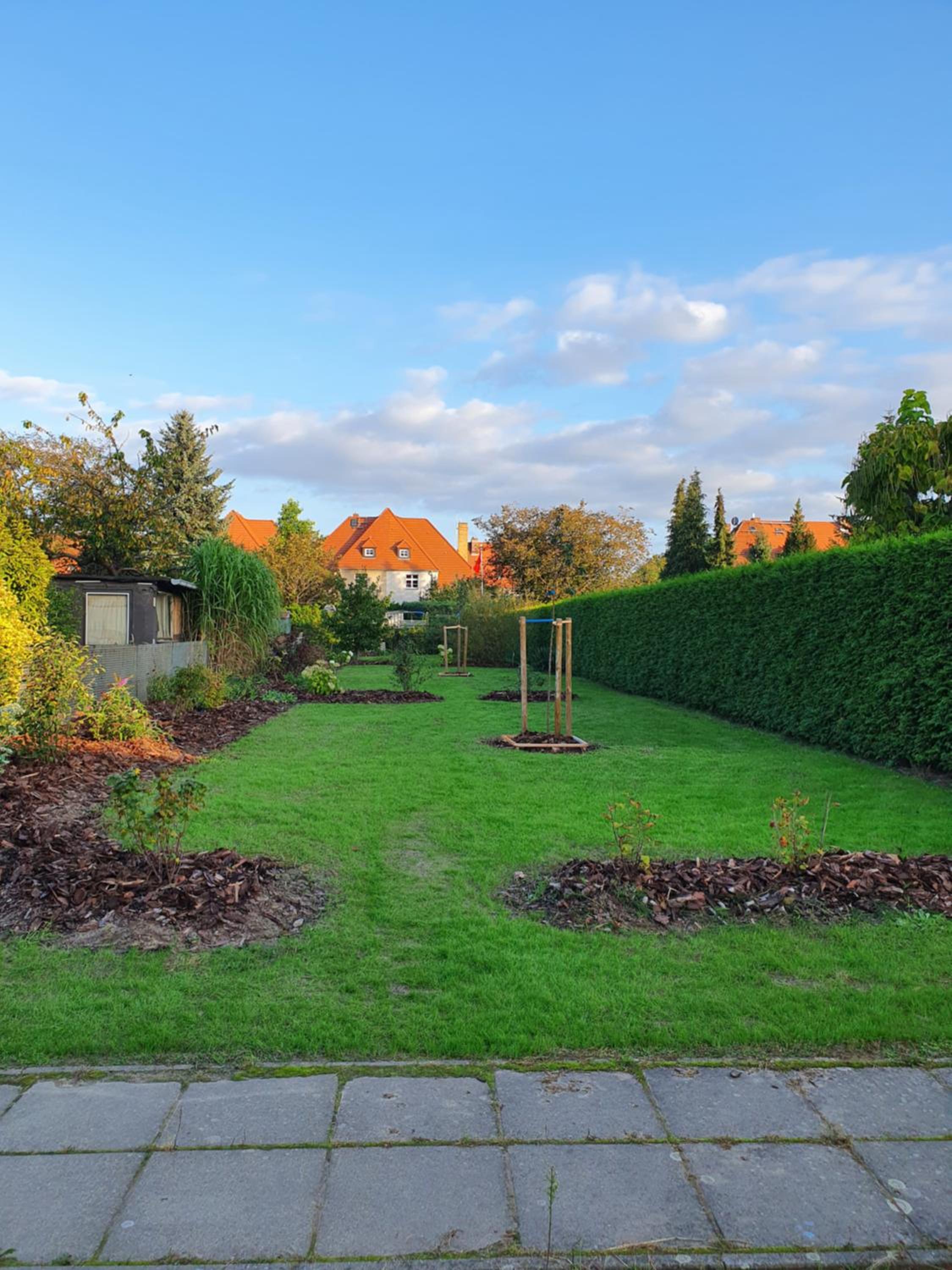 Garten-Pause