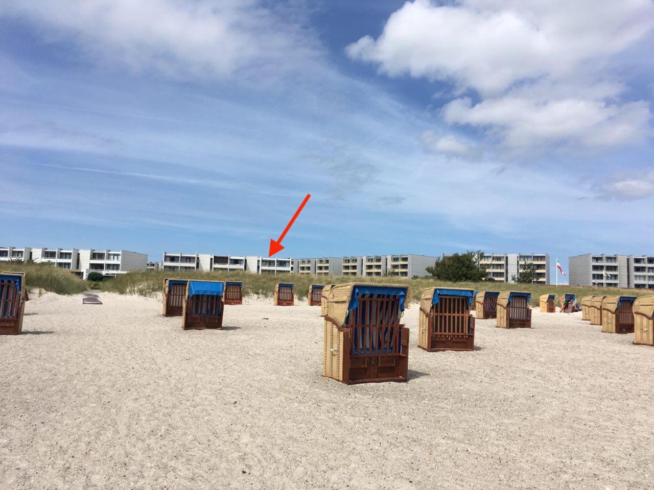 Meerblick pur – Wohnung Strandhafer am Südstrand