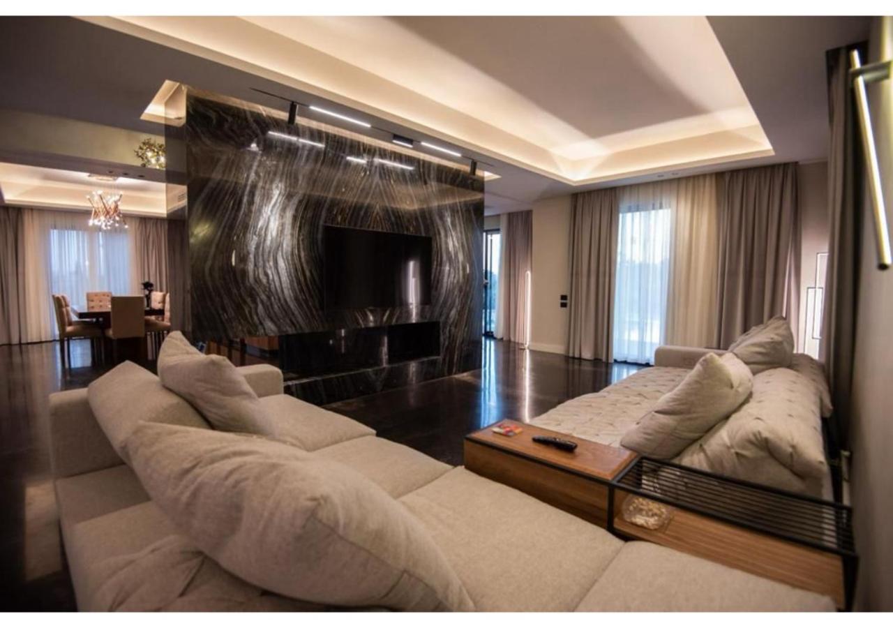 A wonderful stand alone villa with a fully furnished ultra modern swimming pool in Palm Hills in Sheikh Zayed