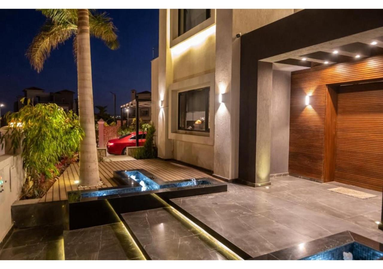 A wonderful stand alone villa with a fully furnished ultra modern swimming pool in Palm Hills in Sheikh Zayed