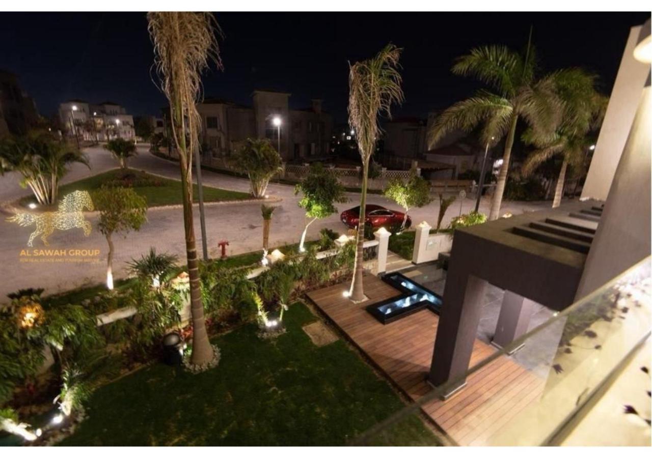 A wonderful stand alone villa with a fully furnished ultra modern swimming pool in Palm Hills in Sheikh Zayed