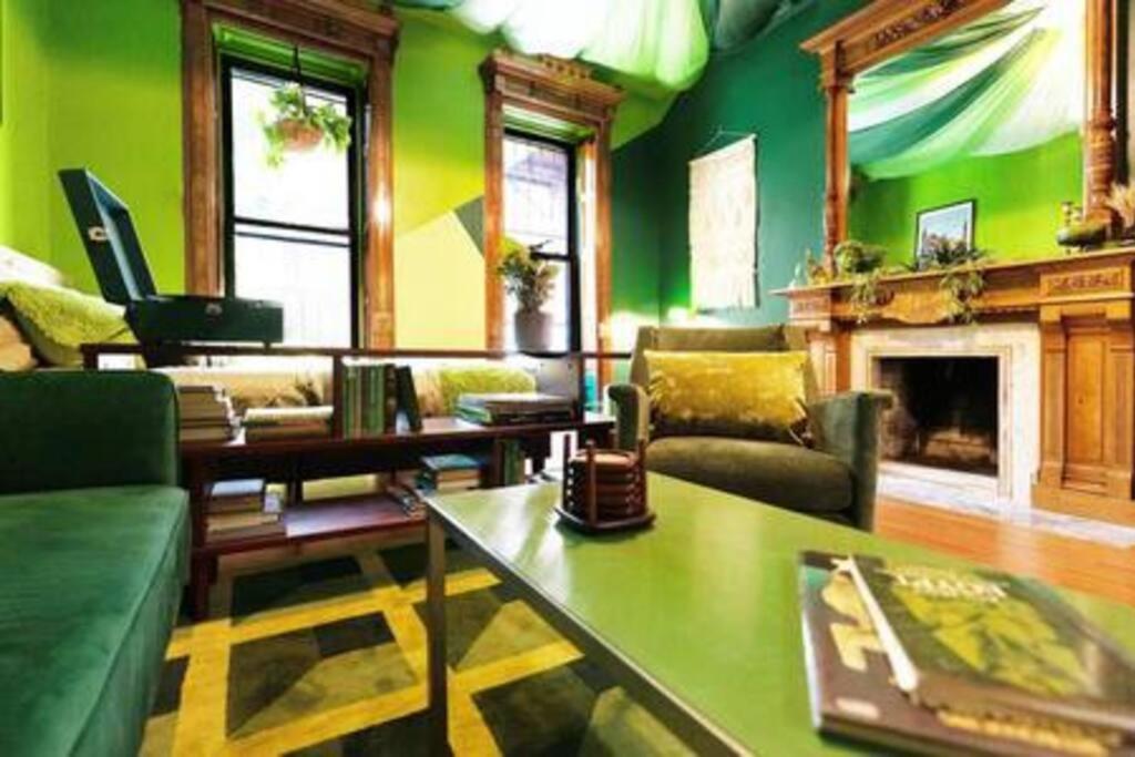 The Green Room: 70s Groove Themed Studio