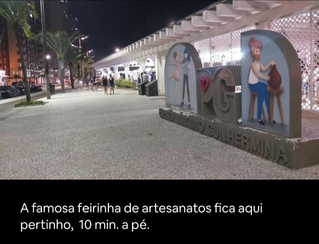 Apê beira-mar -Ar condicionado-Wi-fi-Vaga de garagem coberta