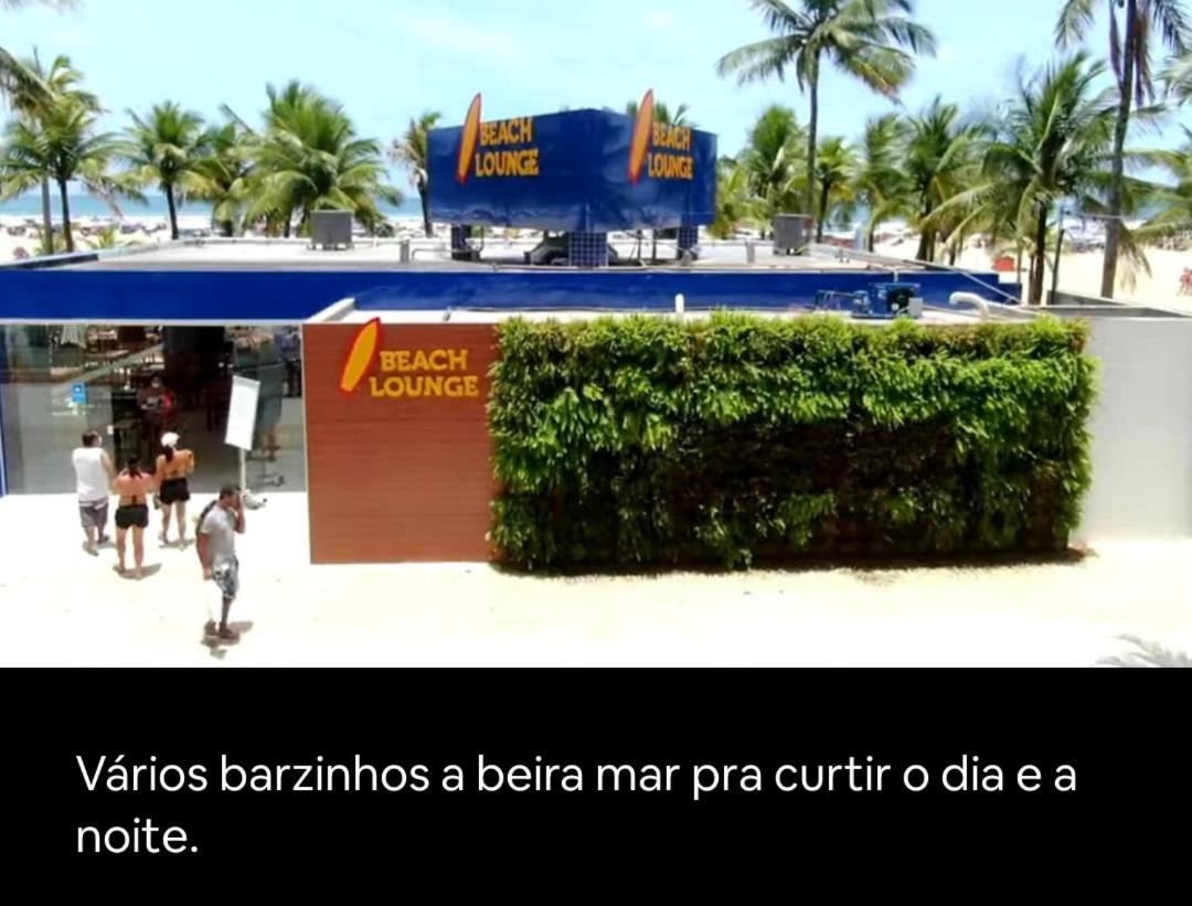 Apê beira-mar -Ar condicionado-Wi-fi-Vaga de garagem coberta