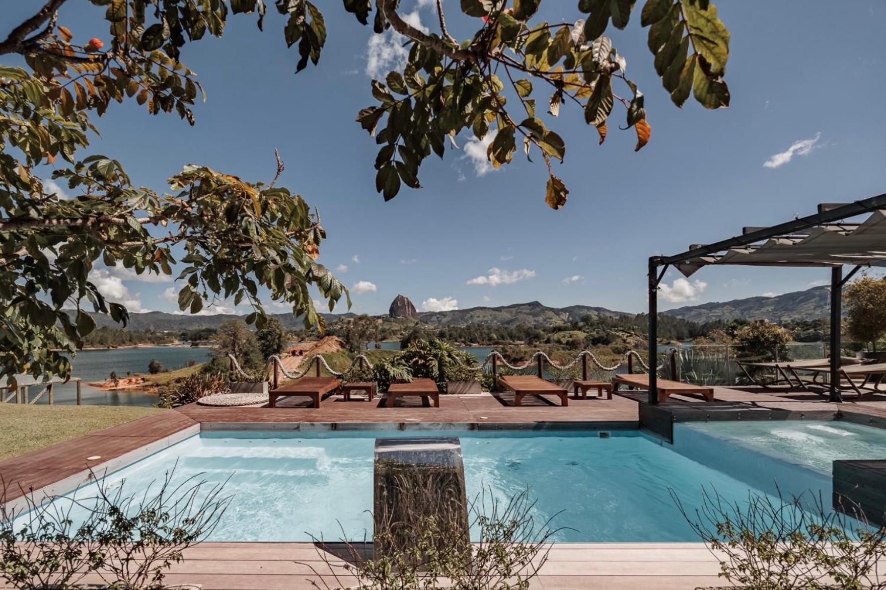Lake Villa en el Peñol vista increíble