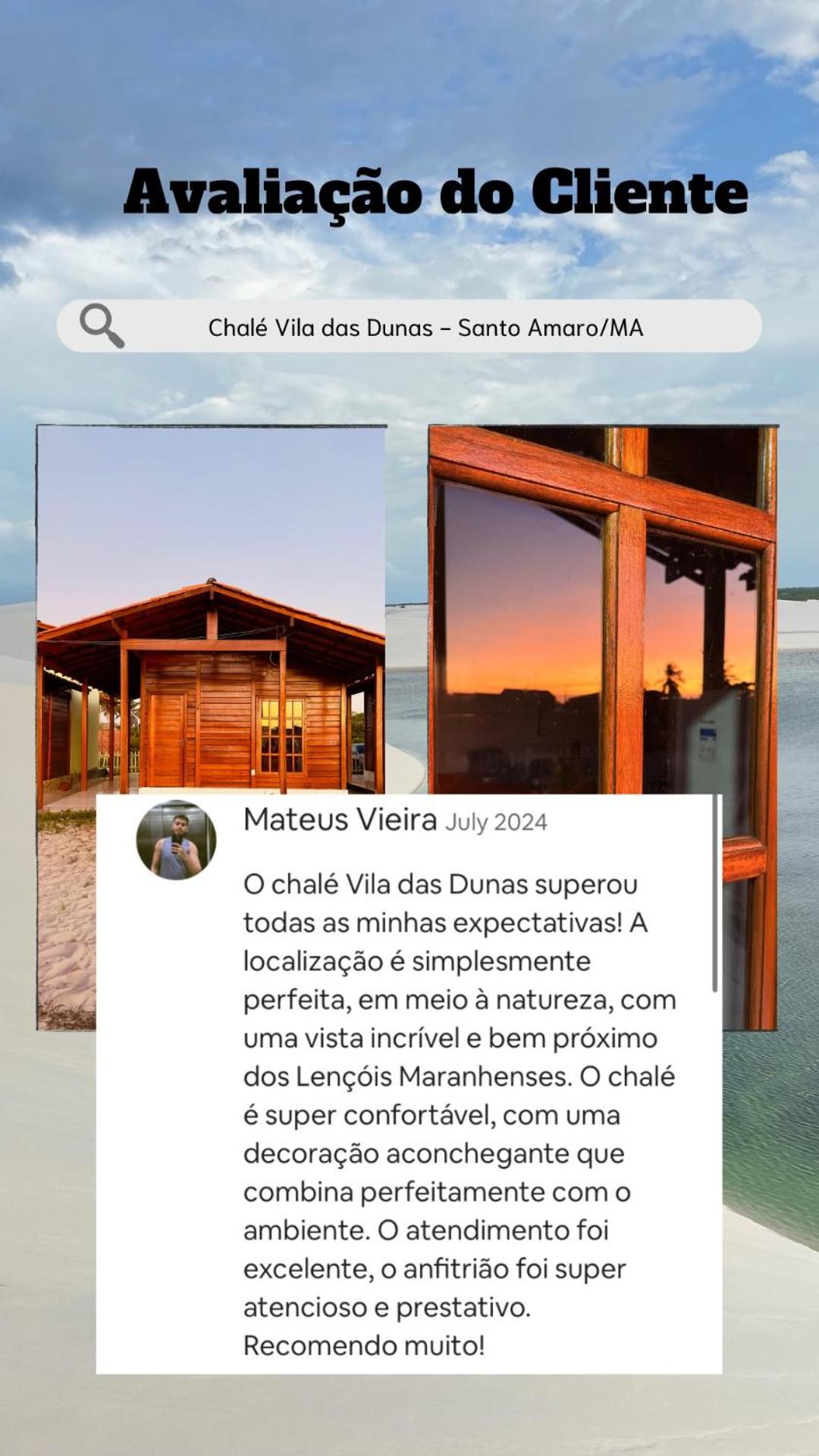 Chalé Vila das Dunas