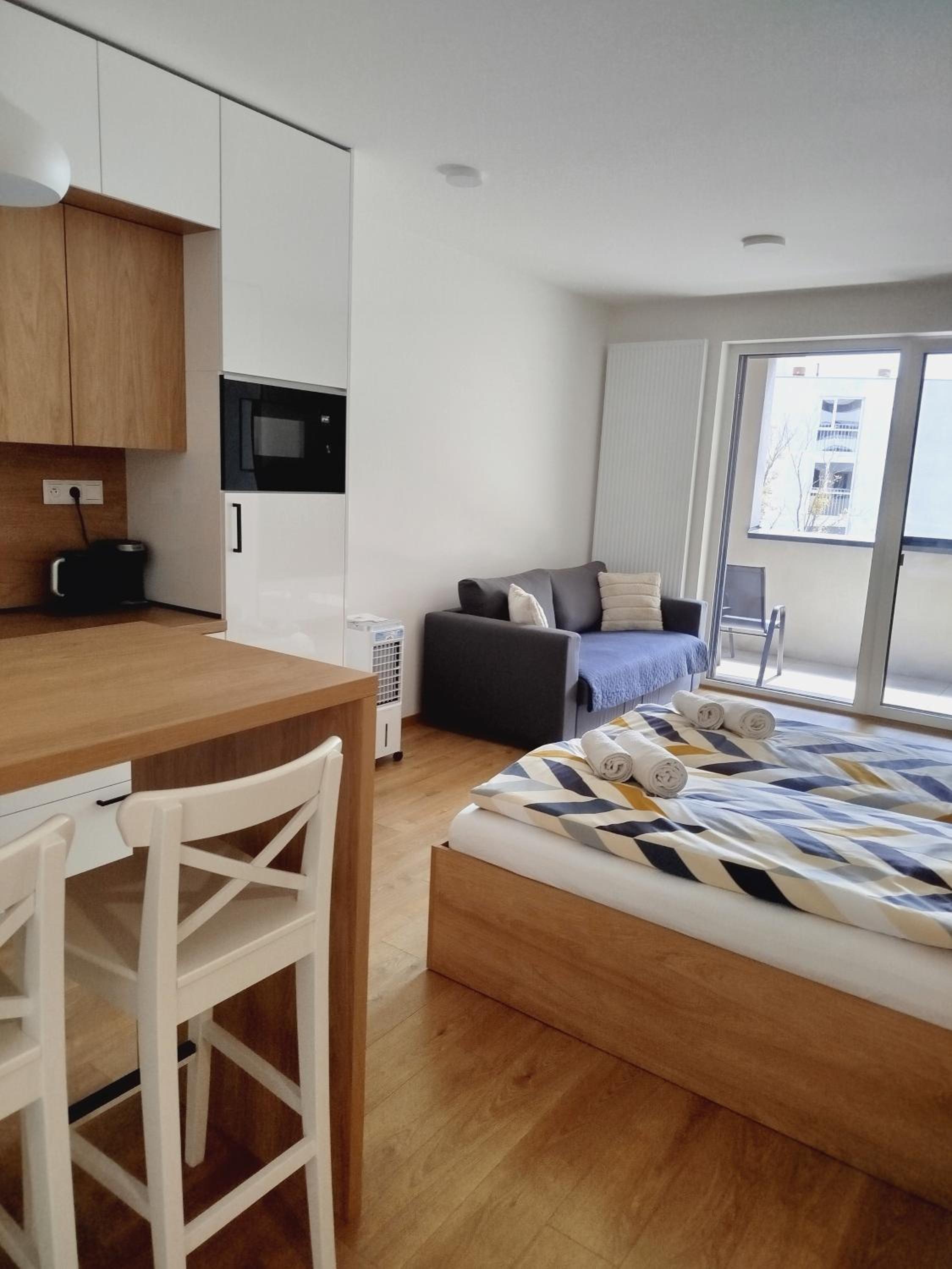 AS apartmán Bella s loggiou a bezplatným vnútorným parkovaním view 3