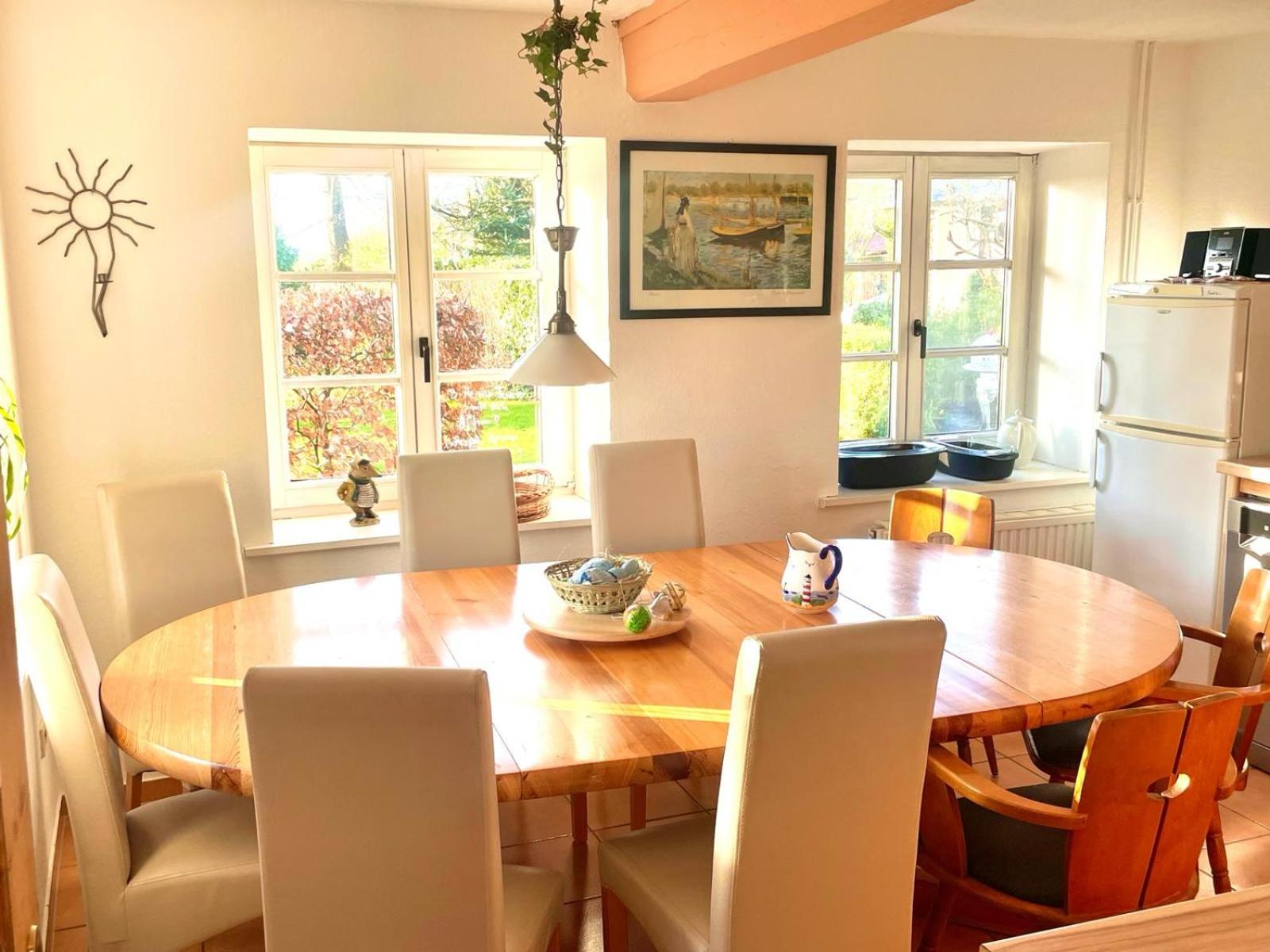 Luxus-Landhaus Nordsee, Sommer-Pool, Kaminofen, große Terrasse, Grill, 2 Schlafzimmer, Küche, Bad, WLAN,