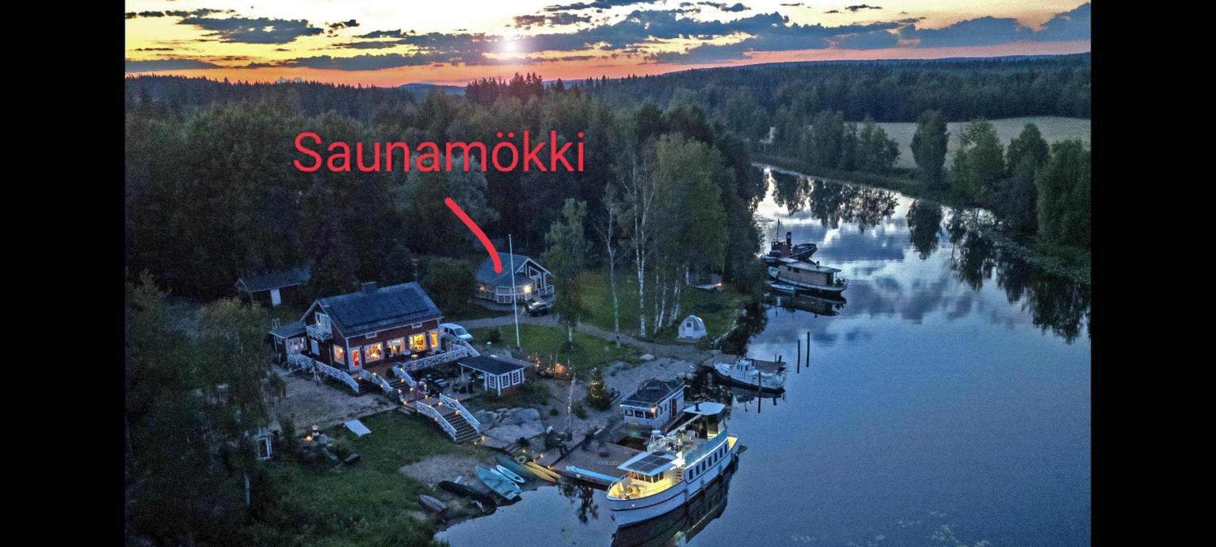 Uusi Saunamökki Jämsässä, lähellä Himosta view 2